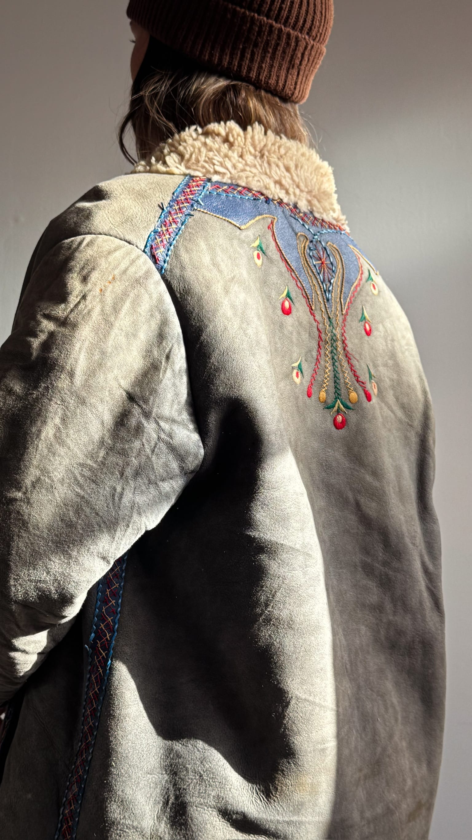 SisterGolden Jacket Vintage Afghani Petal Pennylane Jacket