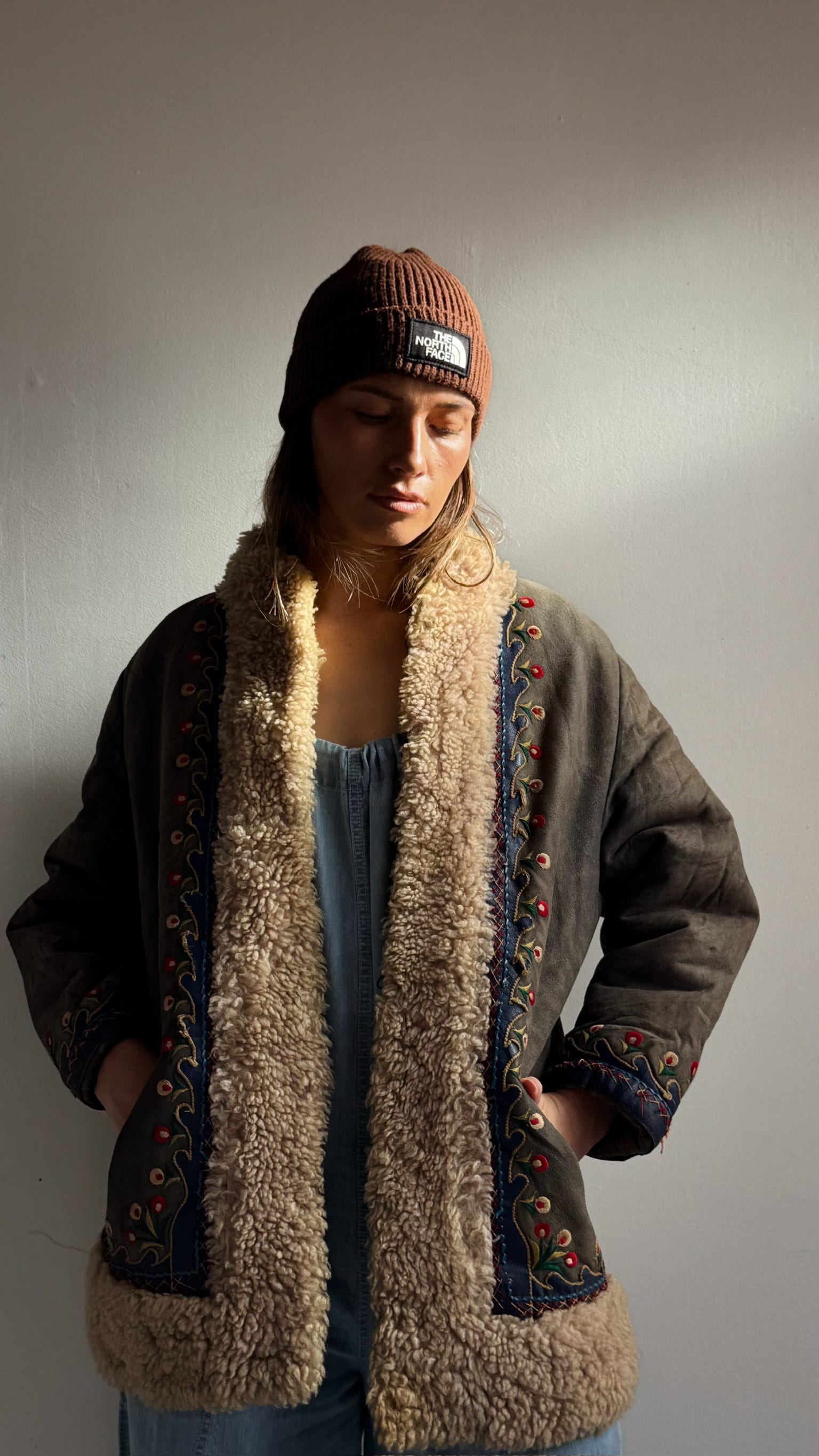 SisterGolden Jacket Vintage Afghani Petal Pennylane Jacket