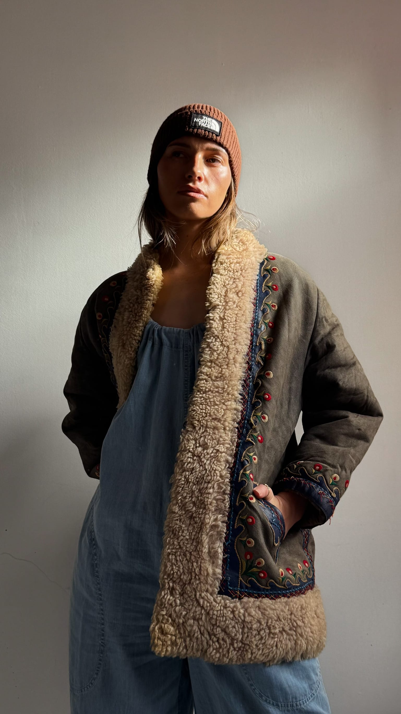 SisterGolden Jacket Vintage Afghani Petal Pennylane Jacket
