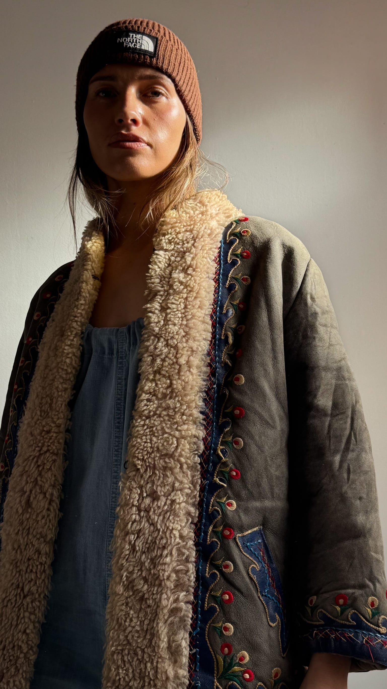SisterGolden Jacket Vintage Afghani Petal Pennylane Jacket
