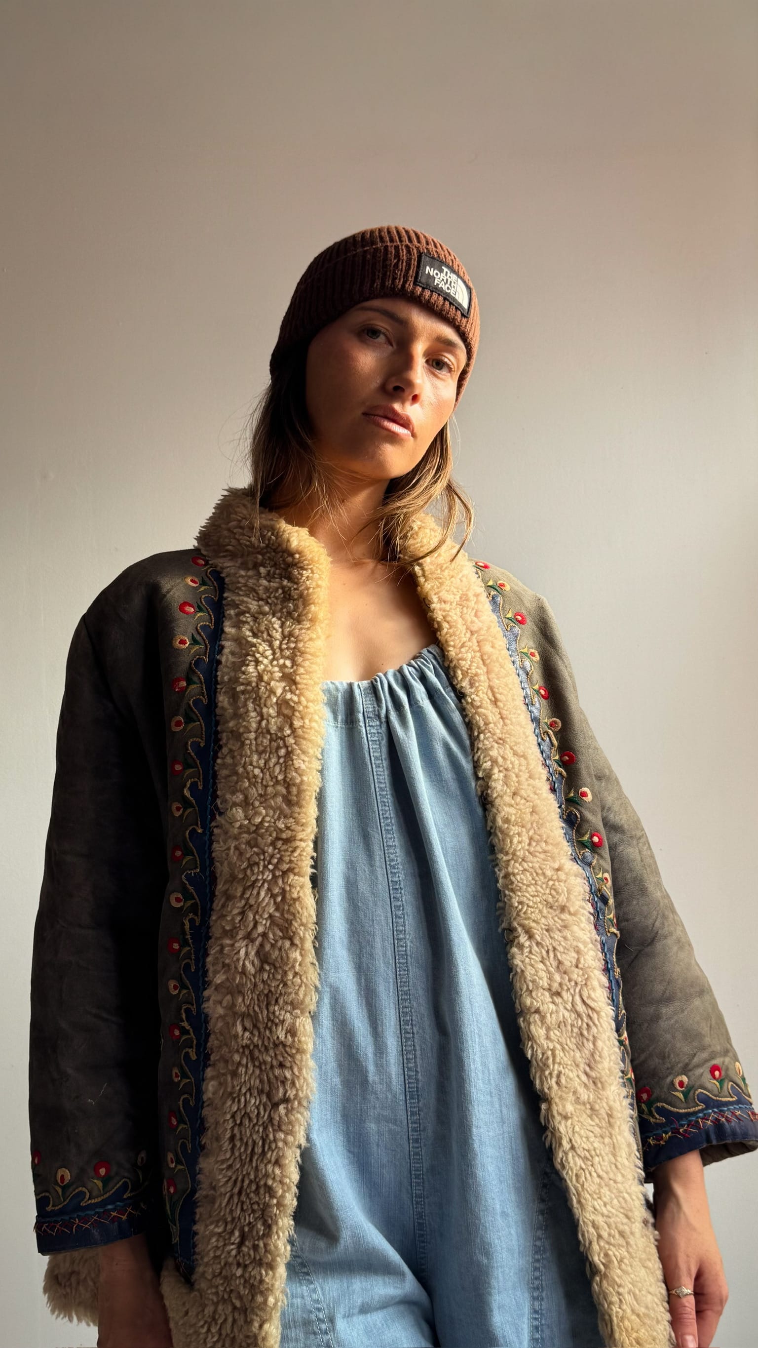SisterGolden Jacket Vintage Afghani Petal Pennylane Jacket