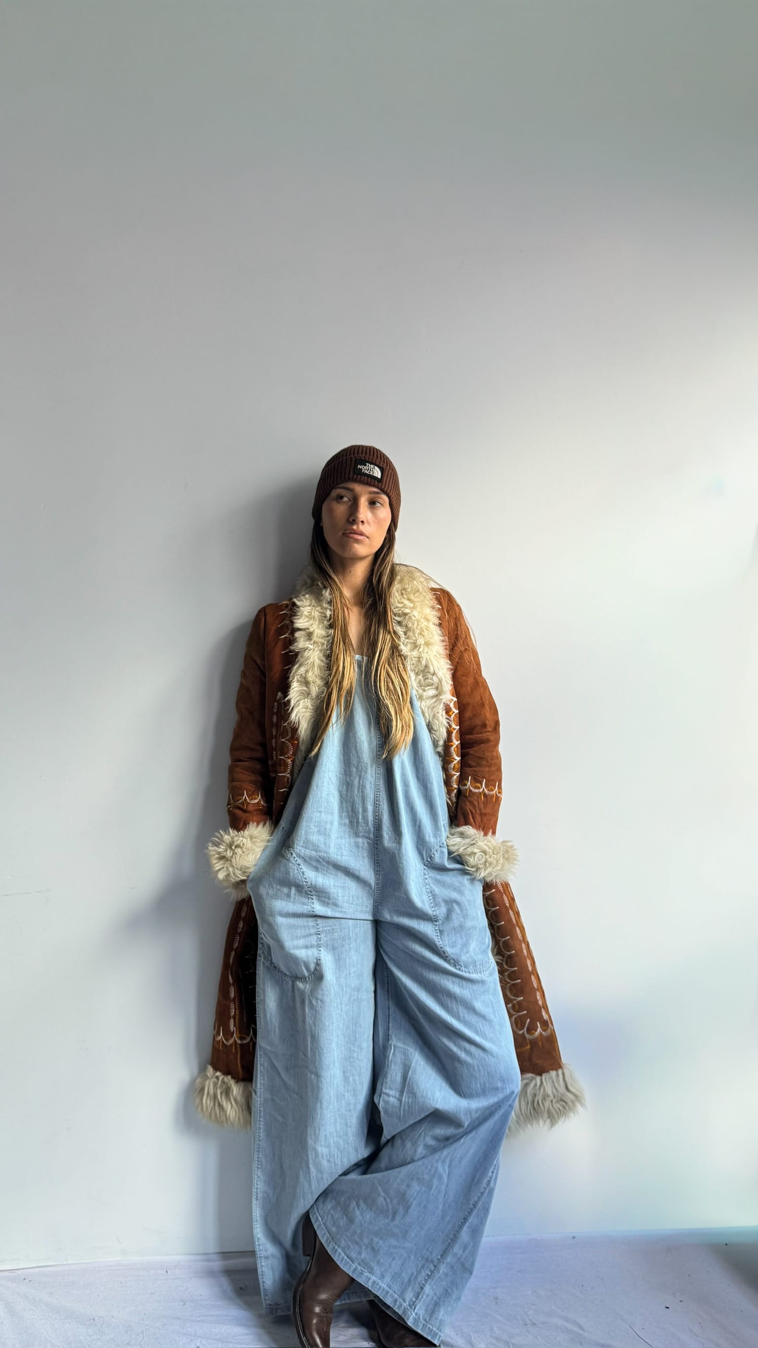 SisterGolden Jacket Vintage Map Afghan Penny-lane Jacket