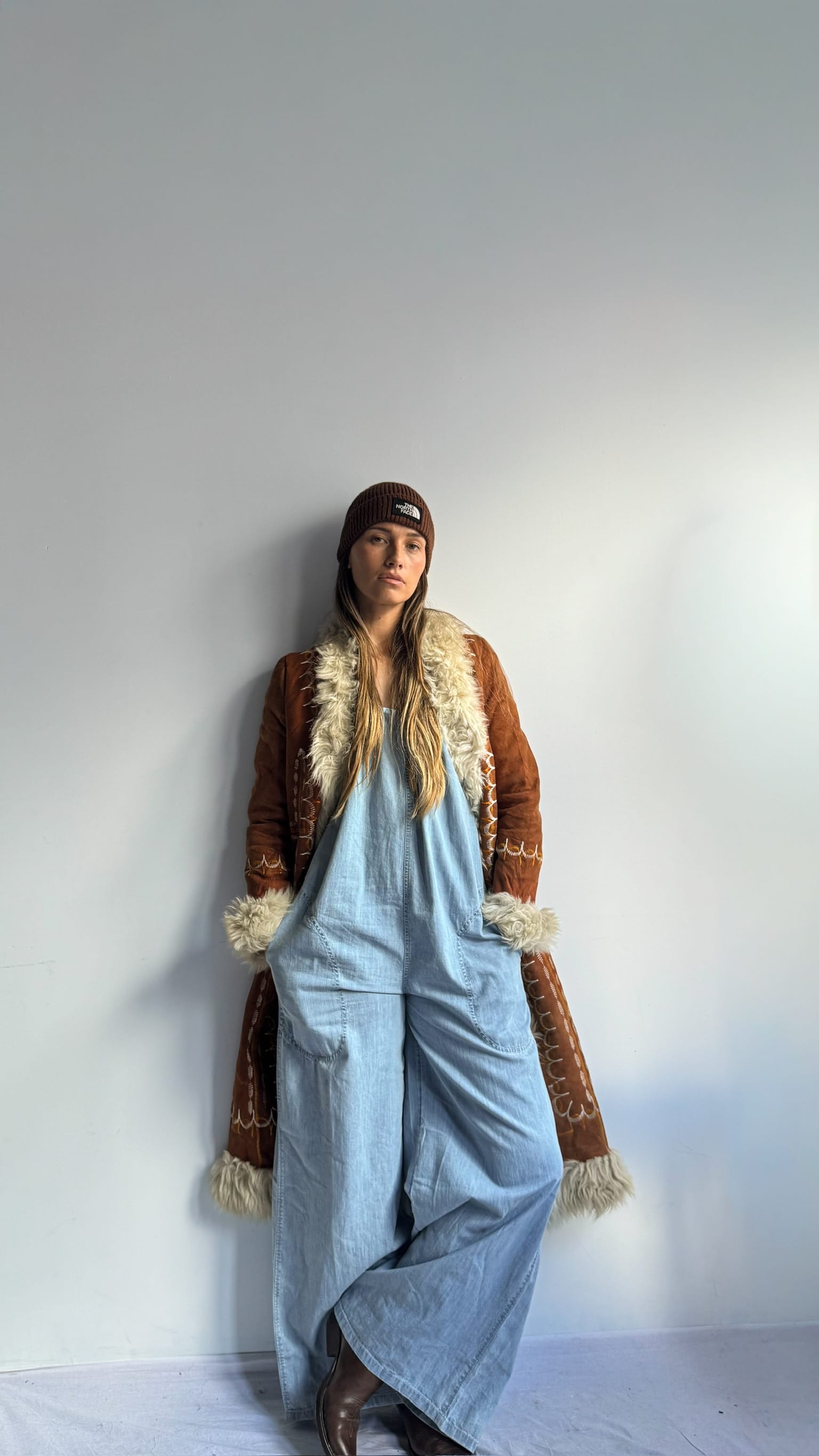 SisterGolden Jacket Vintage Map Afghan Penny-lane Jacket