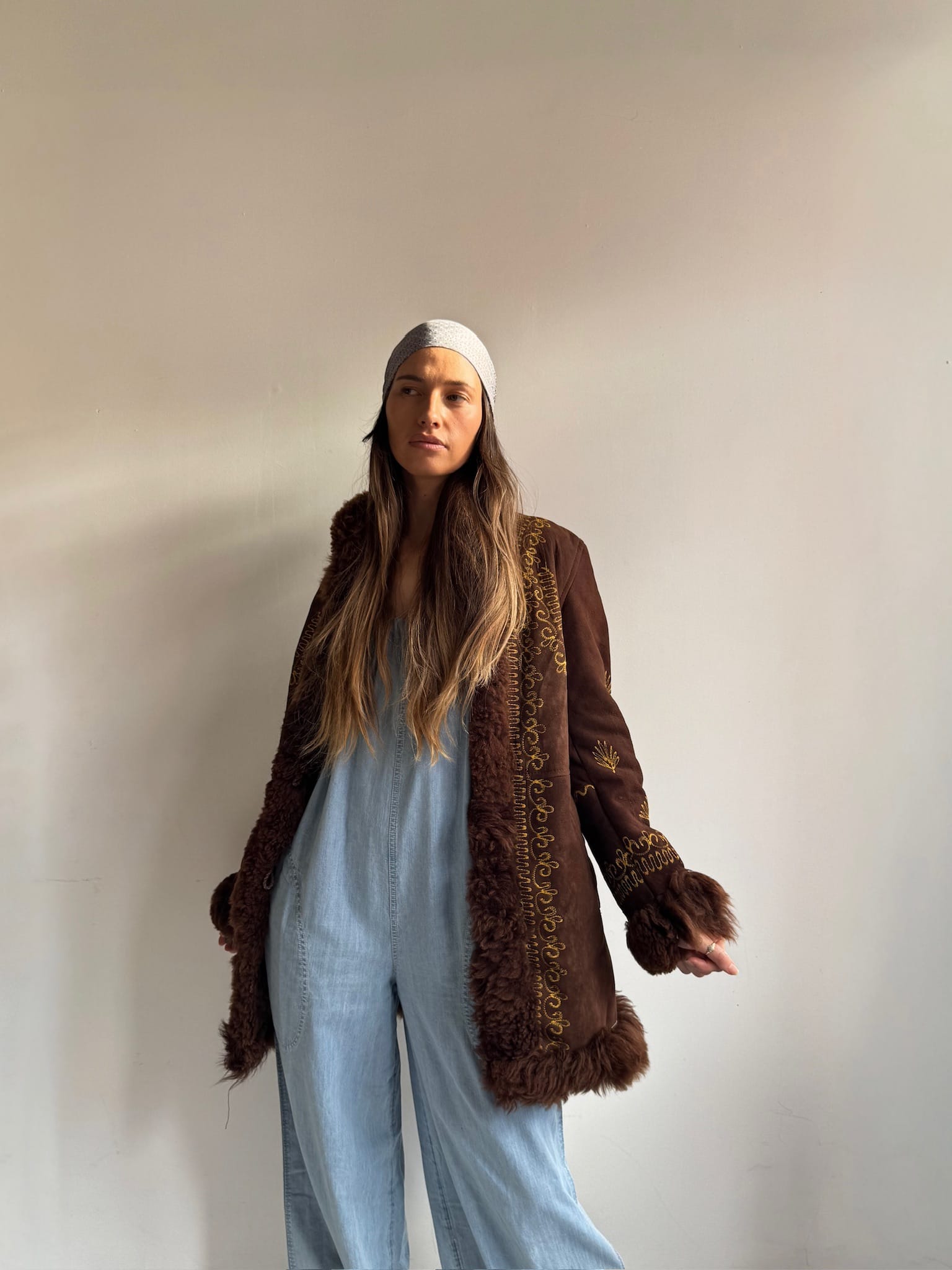 SisterGolden Jacket Vintage Zig Afghani  Pennylane