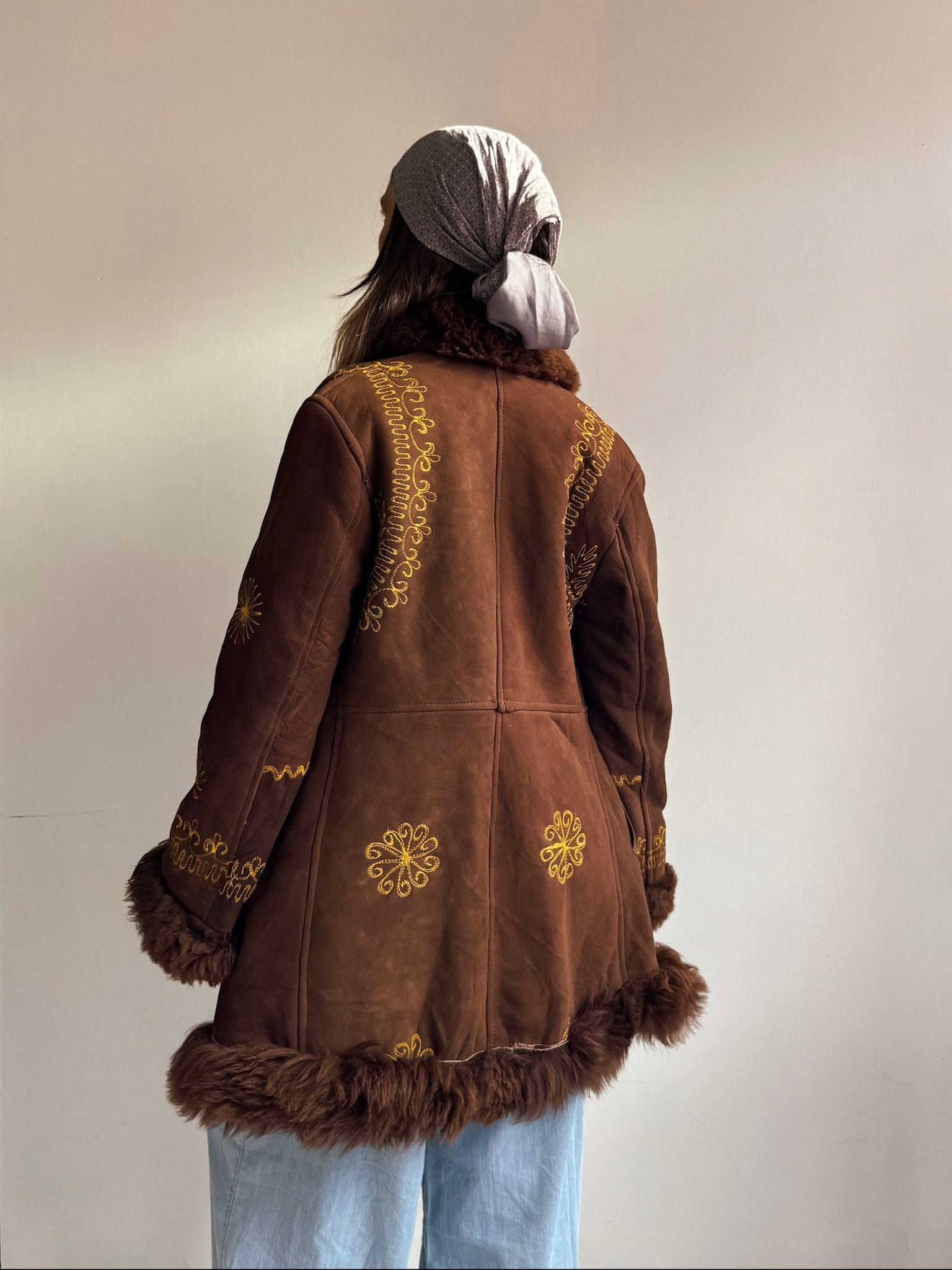 SisterGolden Jacket Vintage Zig Afghani  Pennylane