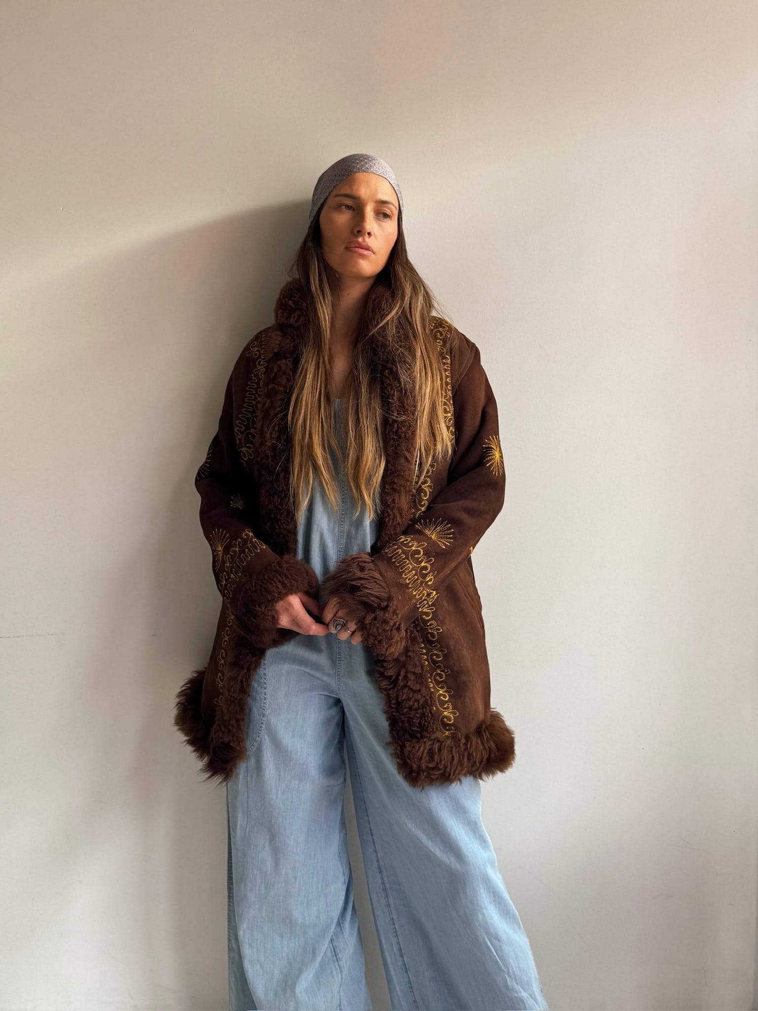 SisterGolden Jacket Vintage Zig Afghani  Pennylane