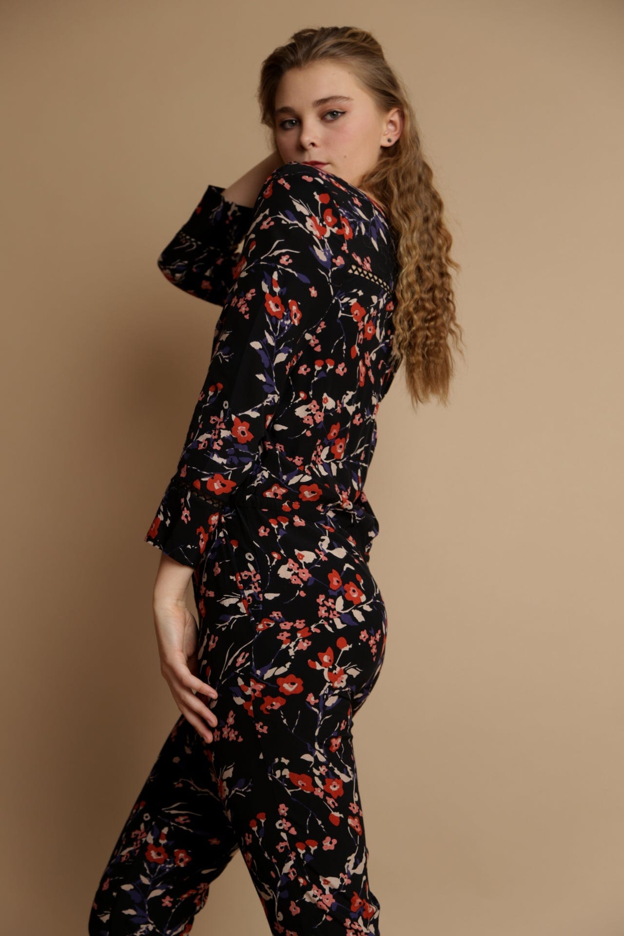 SisterGolden Jumpsuit Eden Flowers Jumpsuit