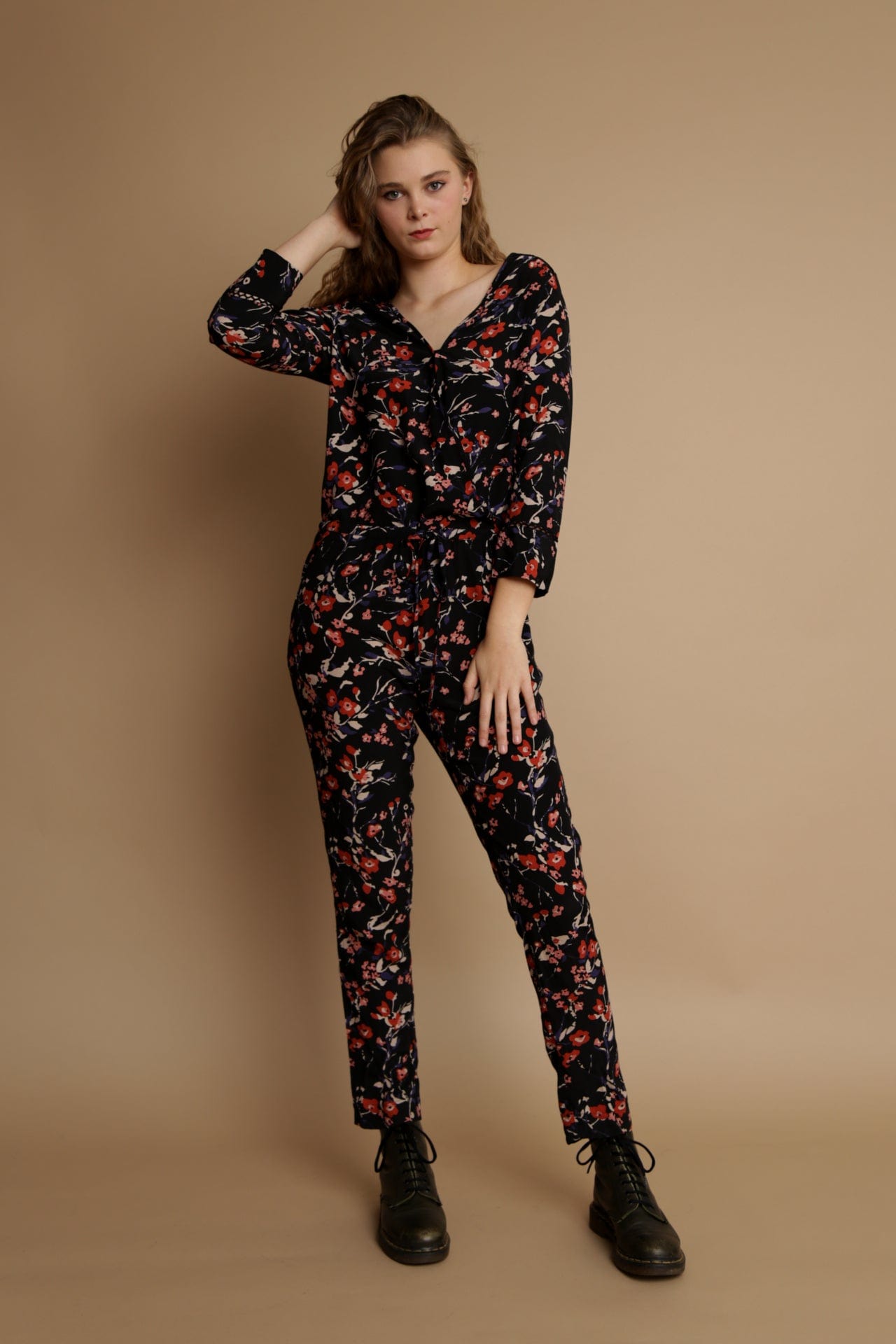 SisterGolden Jumpsuit Eden Flowers Jumpsuit