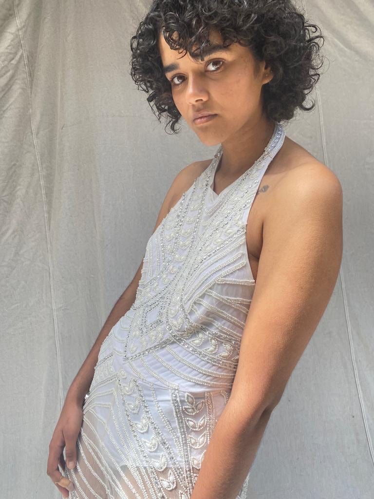 SisterGolden Jumpsuit The Brittany Beaded Jumpsuit