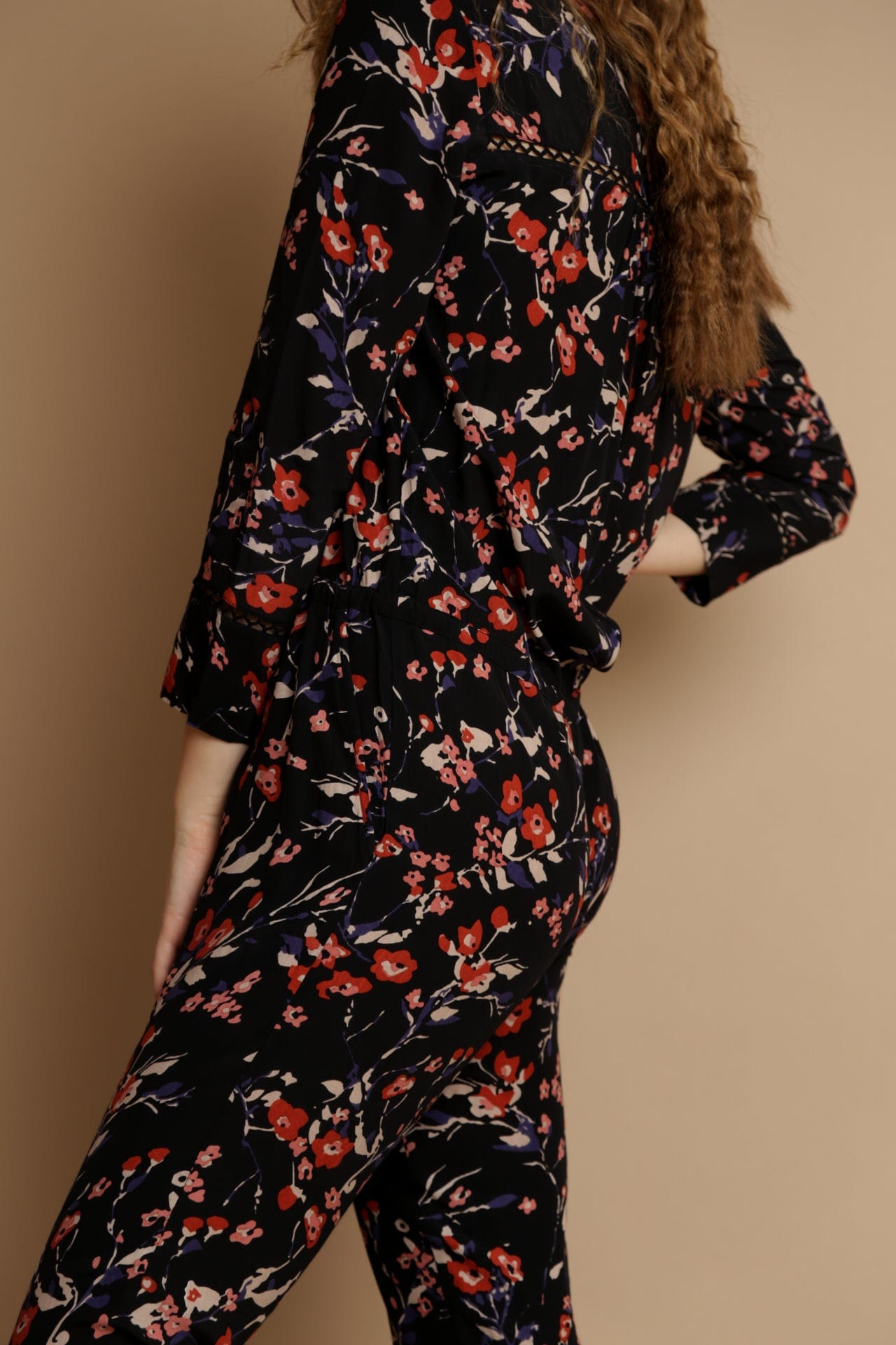 SisterGolden Jumpsuits Eden Flowers Jumpsuit