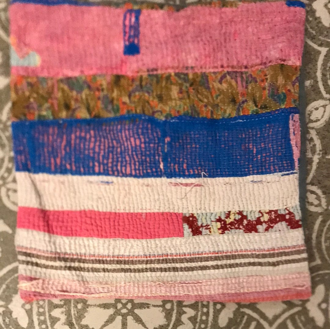 SisterGolden Kantha Cushion Cover #19