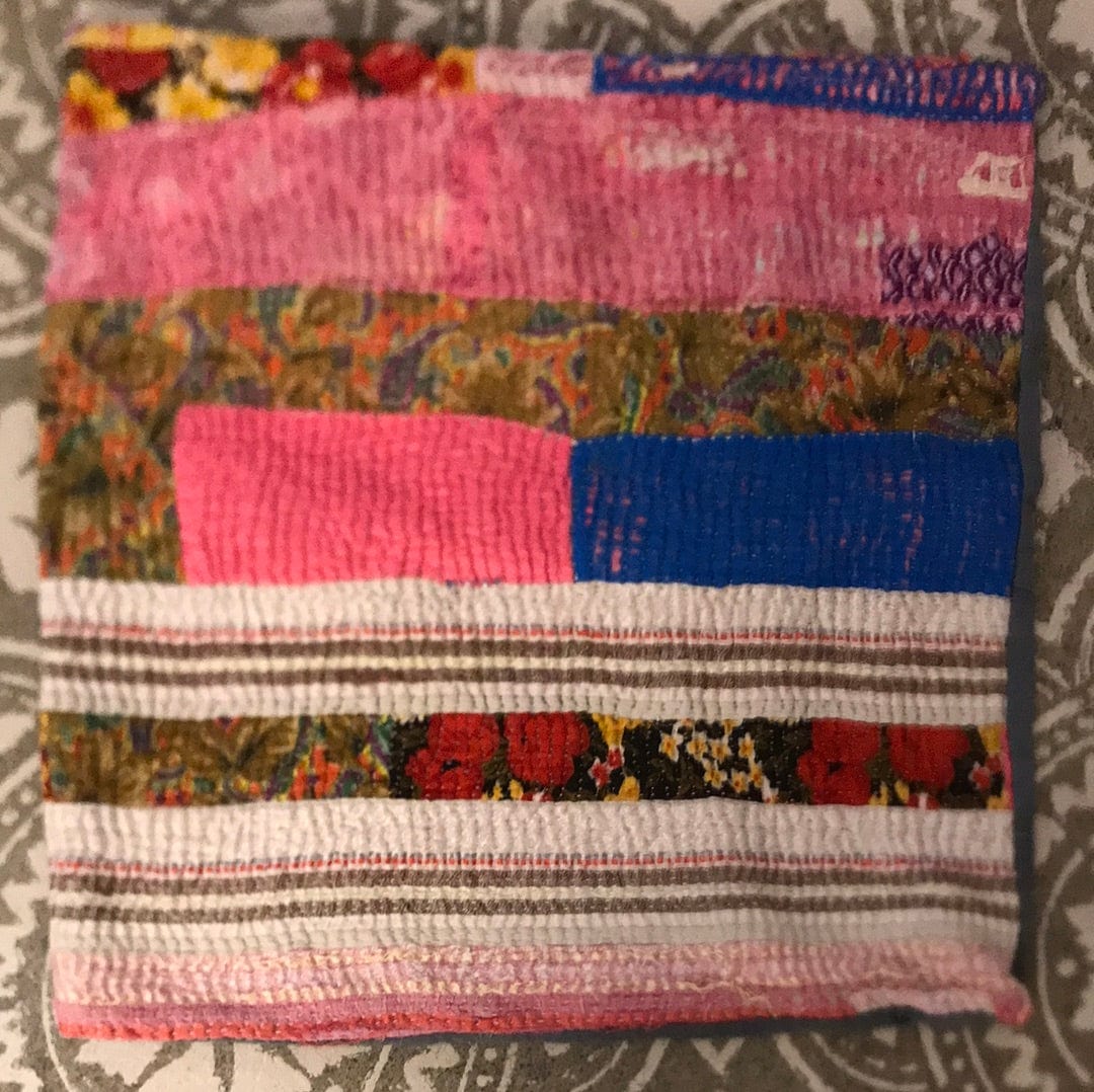 SisterGolden Kantha Cushion Cover #20