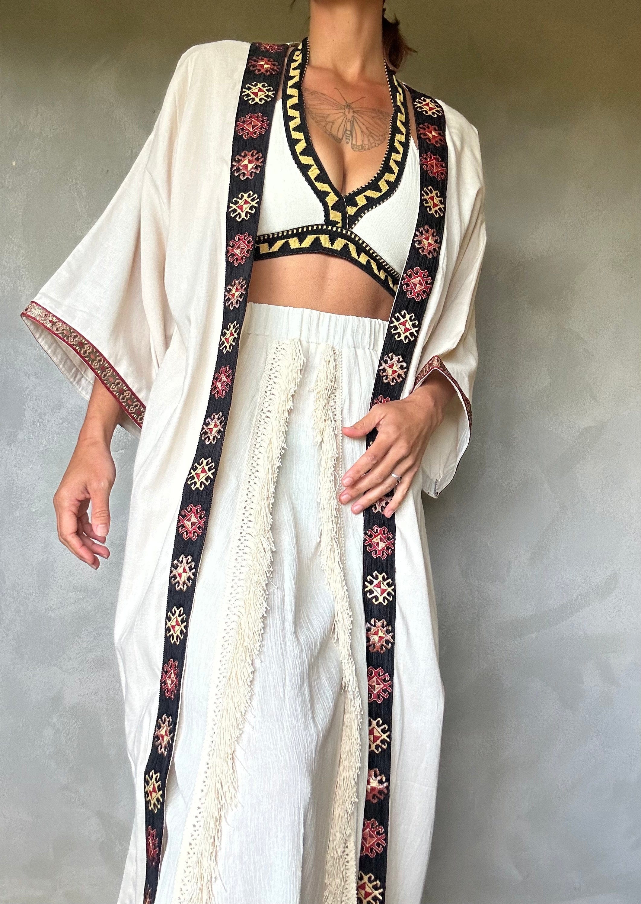 kayra Turkish Cotton Robe, Sistergolden, Sistergolden