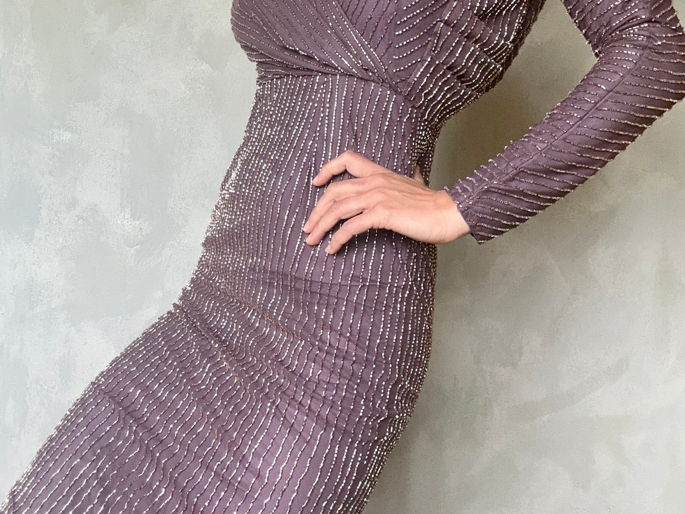 SisterGolden Laurel Beaded Dress