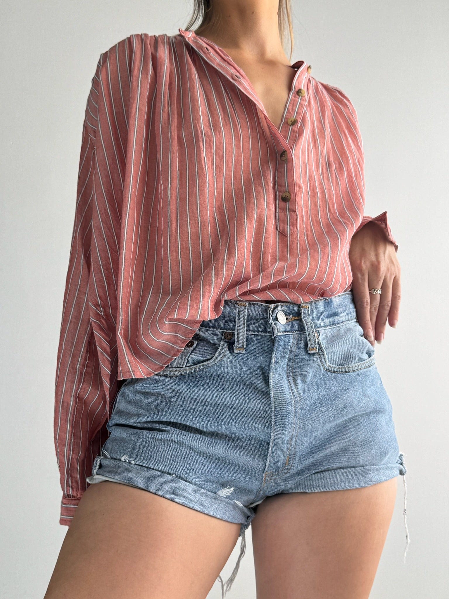 Leon & Harper Slice Shirt Red, Sistergolden, Sistergolden