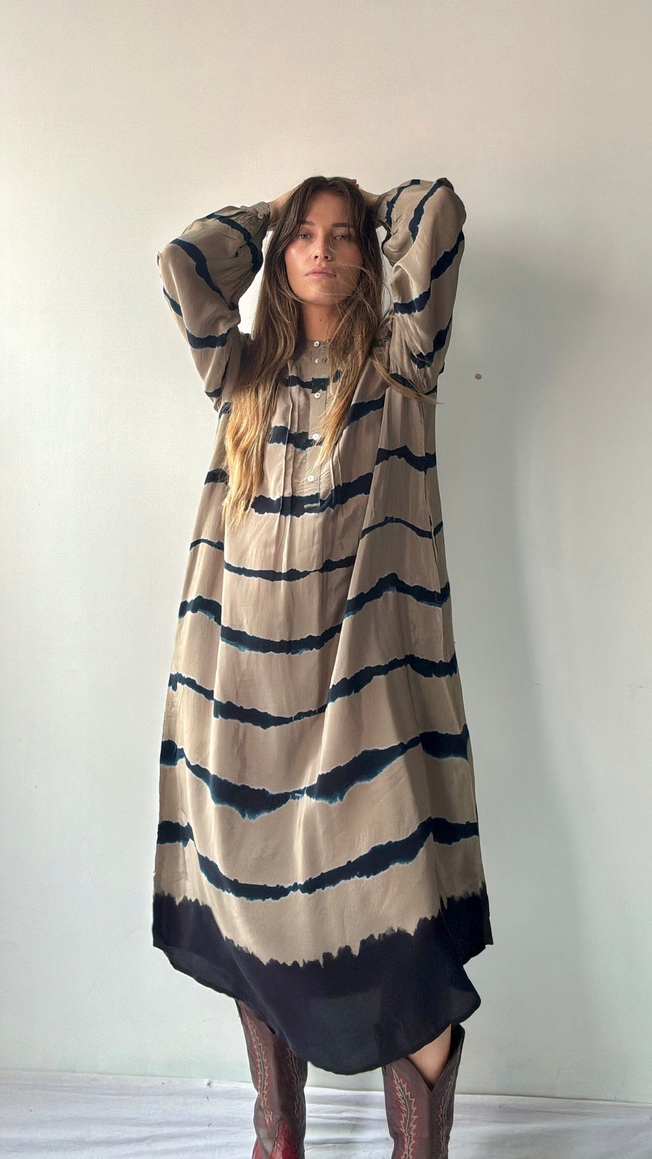Sistergolden Lynx Shirt Dress
