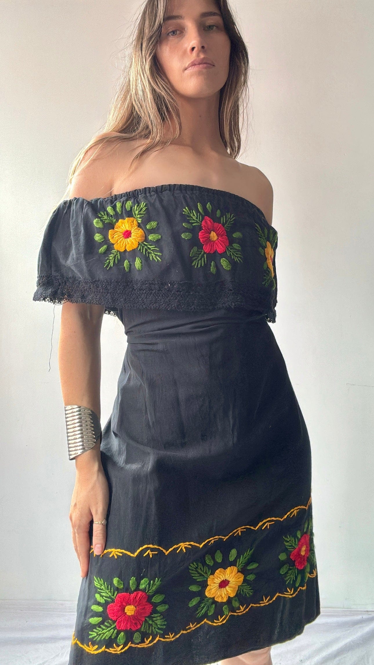 Sistergolden Ooh La La Vintage Mexican Dress