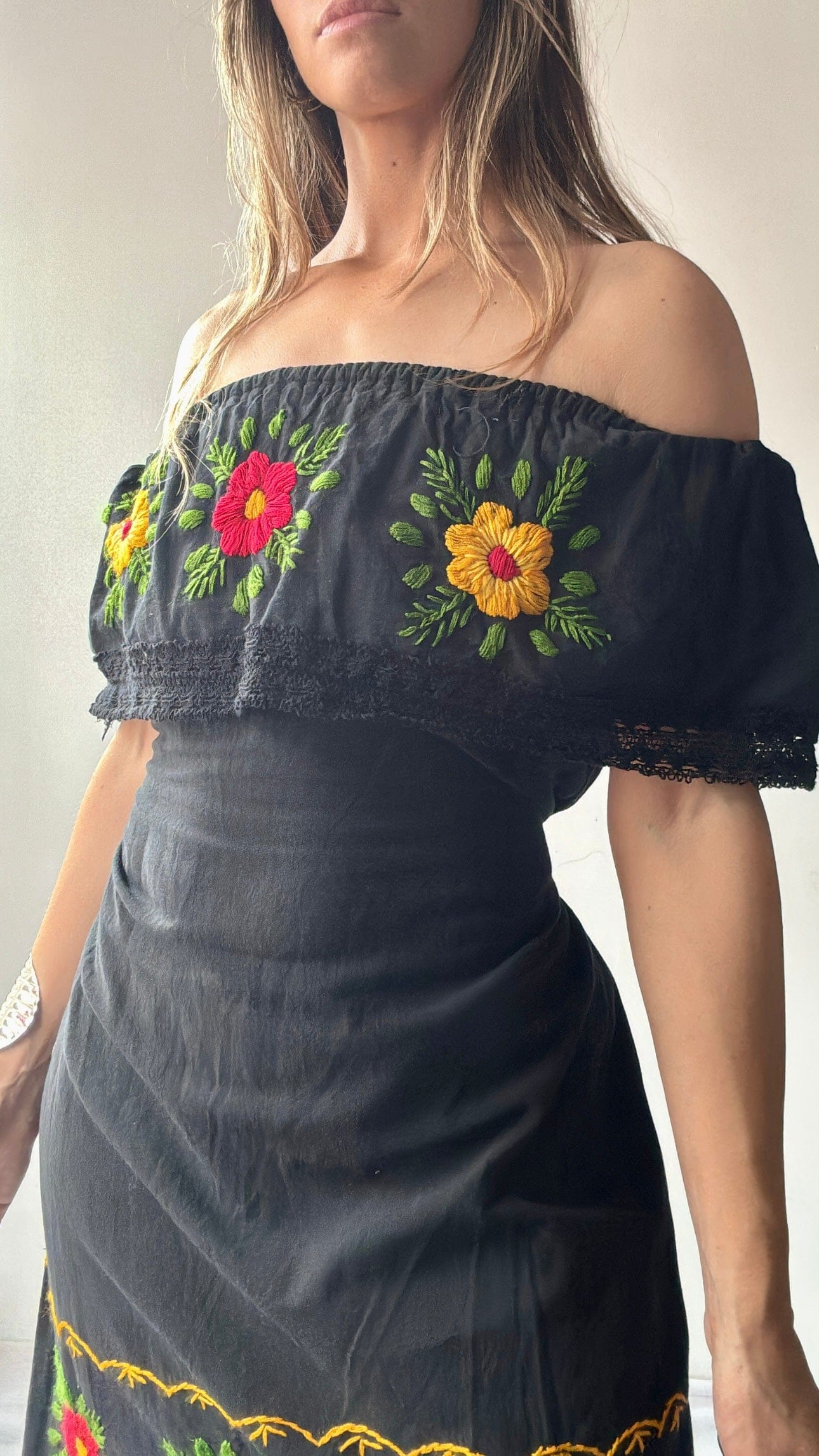 Sistergolden Ooh La La Vintage Mexican Dress