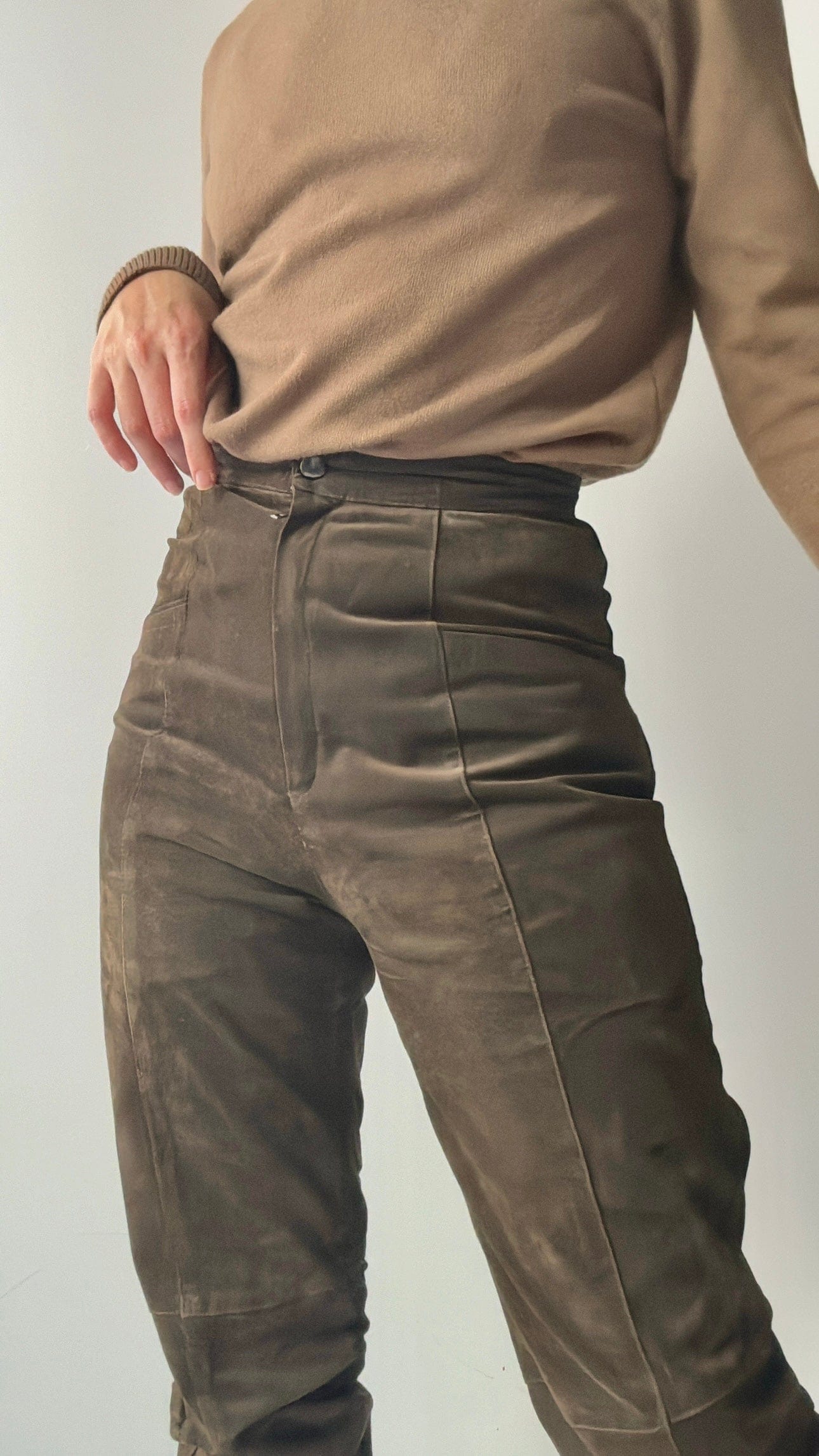 SisterGolden Pants Chose Vintage Leather Pants