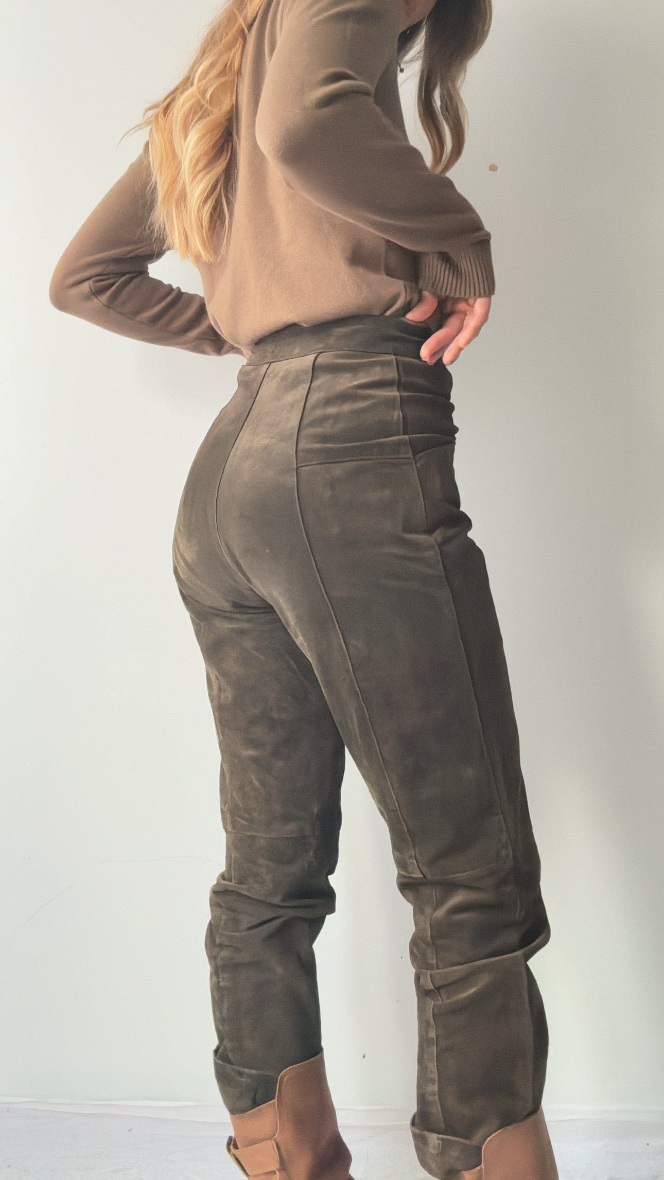 SisterGolden Pants Chose Vintage Leather Pants