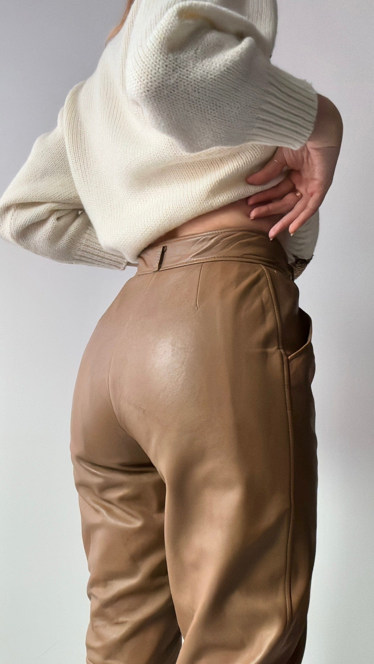 SisterGolden Pants JL Vintage Leather Pants