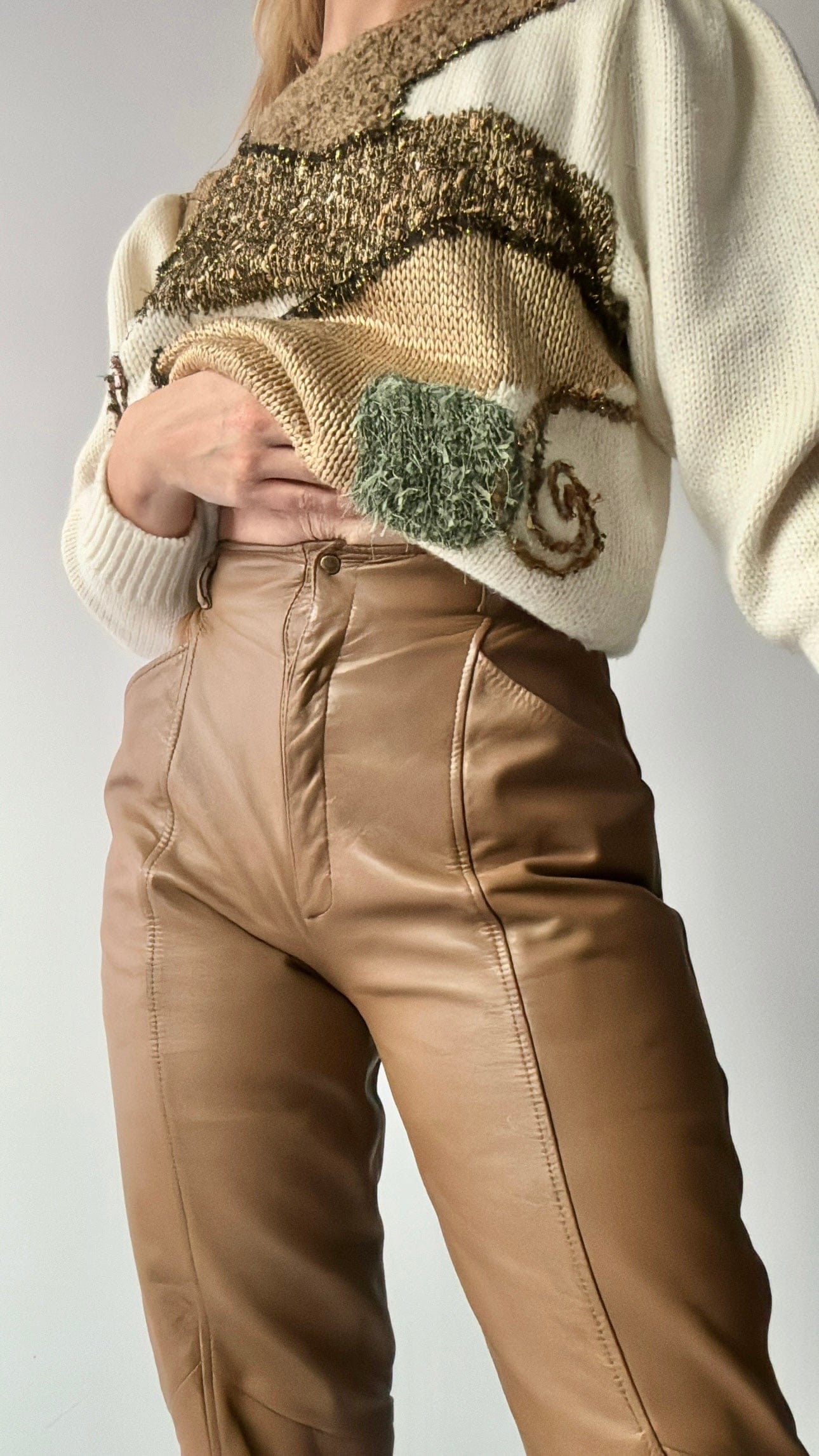 SisterGolden Pants JL Vintage Leather Pants