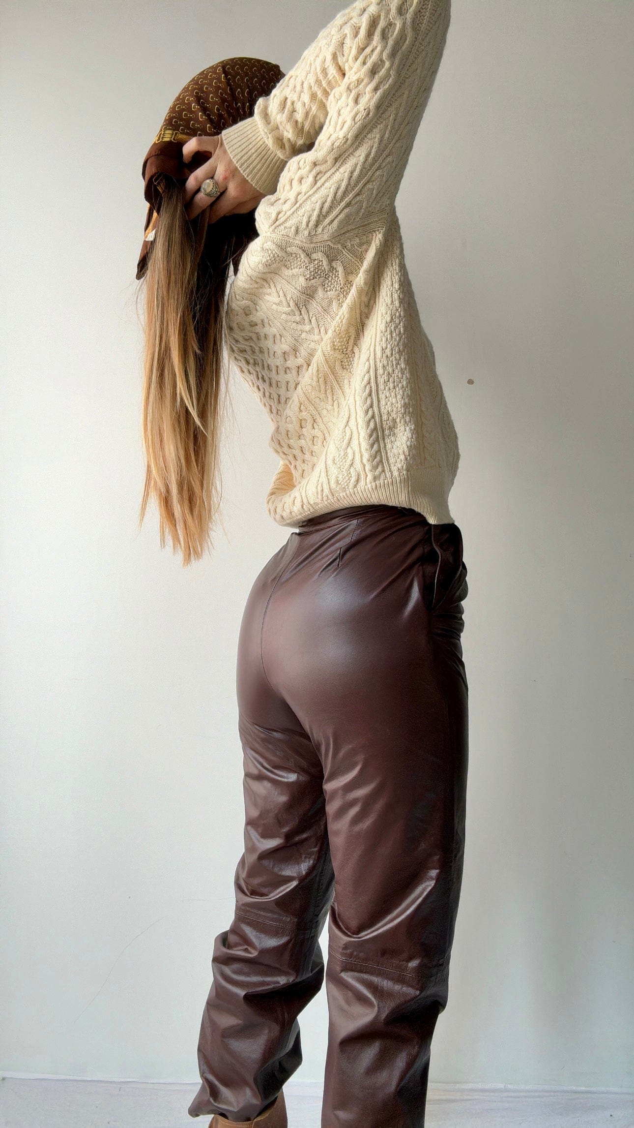 Old leather pants hotsell