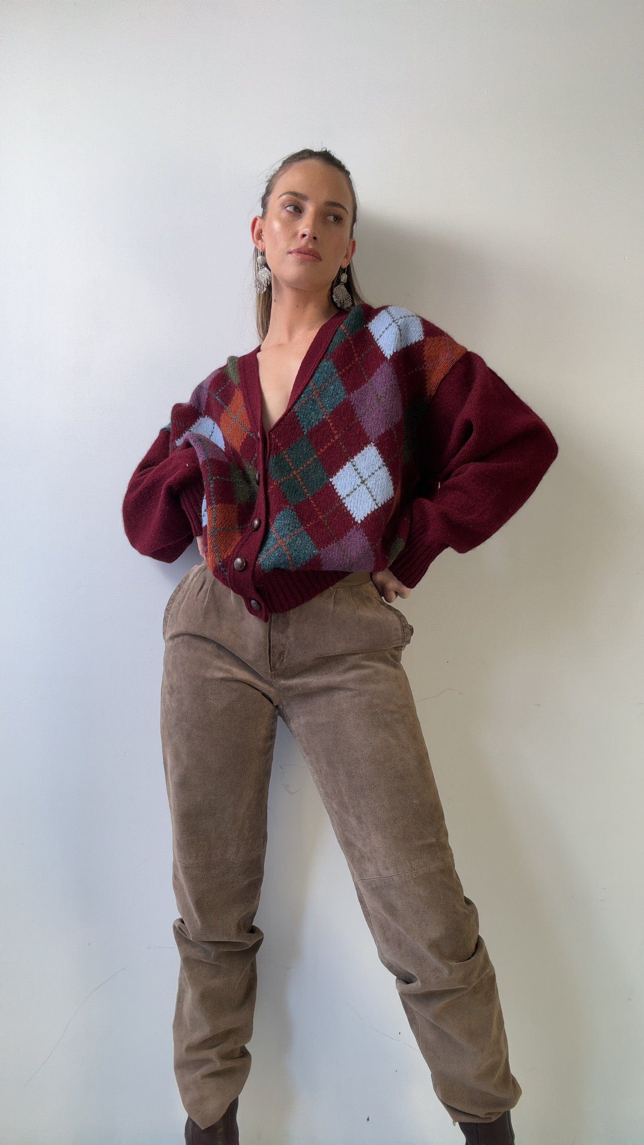 SisterGolden Pants Yessica Vintage Leather Pants