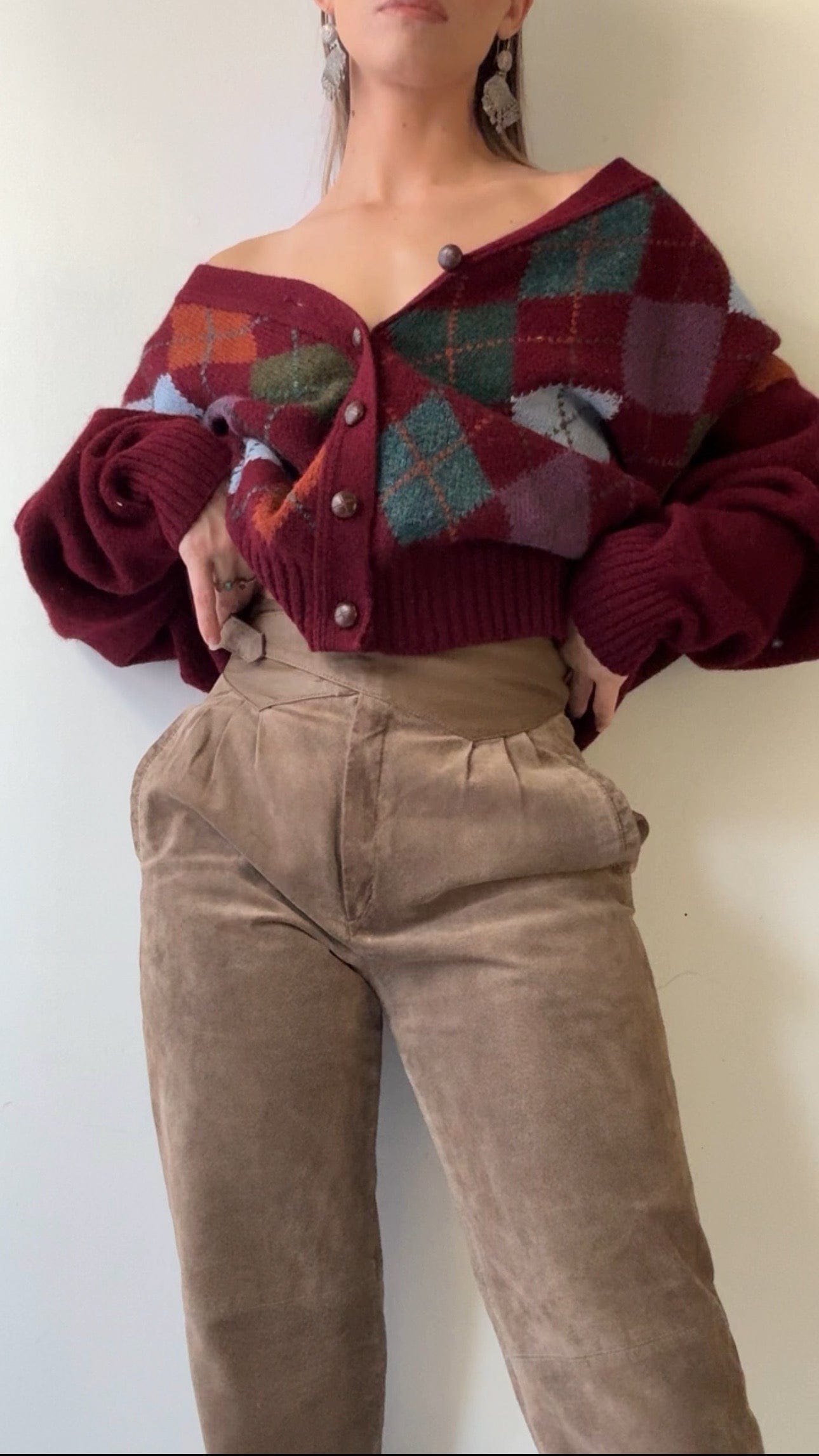 SisterGolden Pants Yessica Vintage Leather Pants