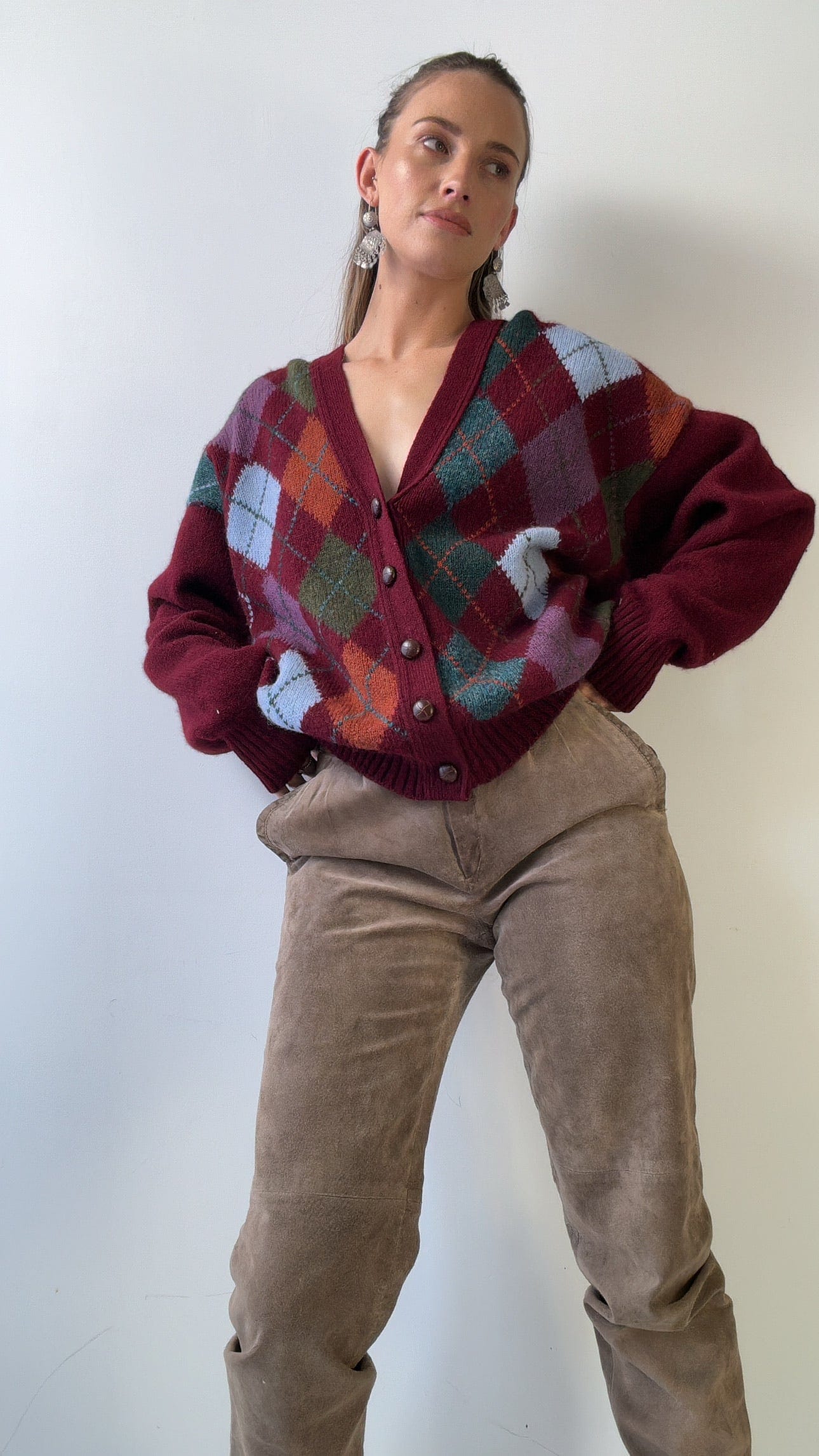 SisterGolden Pants Yessica Vintage Leather Pants