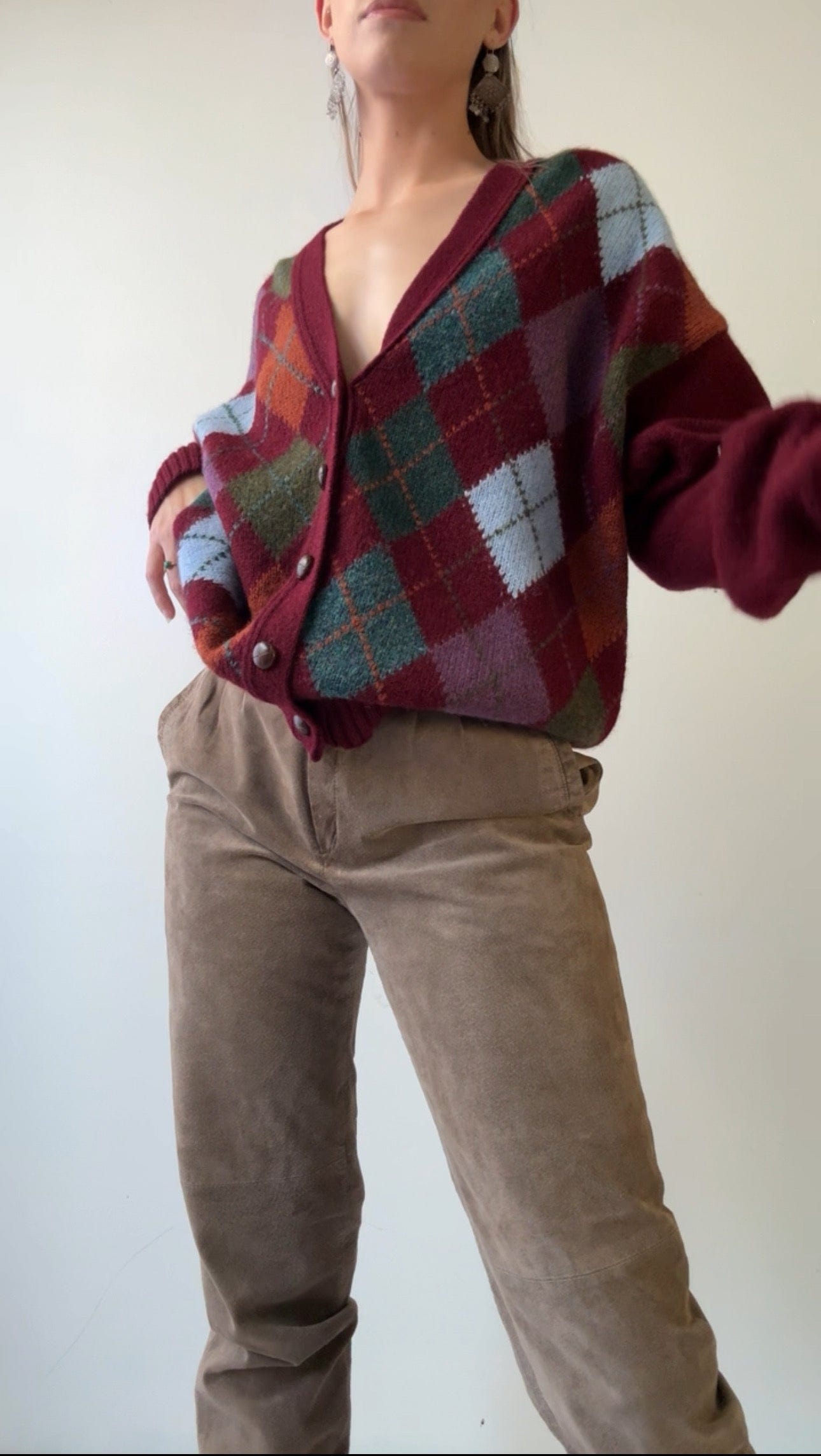 SisterGolden Pants Yessica Vintage Leather Pants