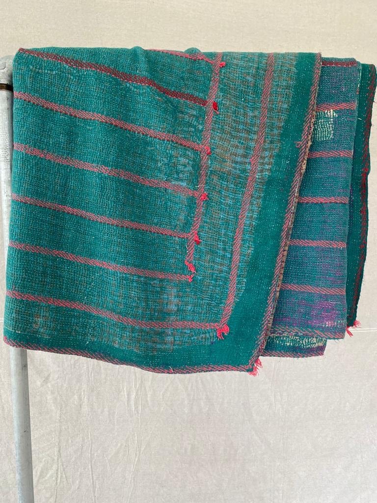 SisterGolden Quilts Geetika Vintage Kantha Quilt