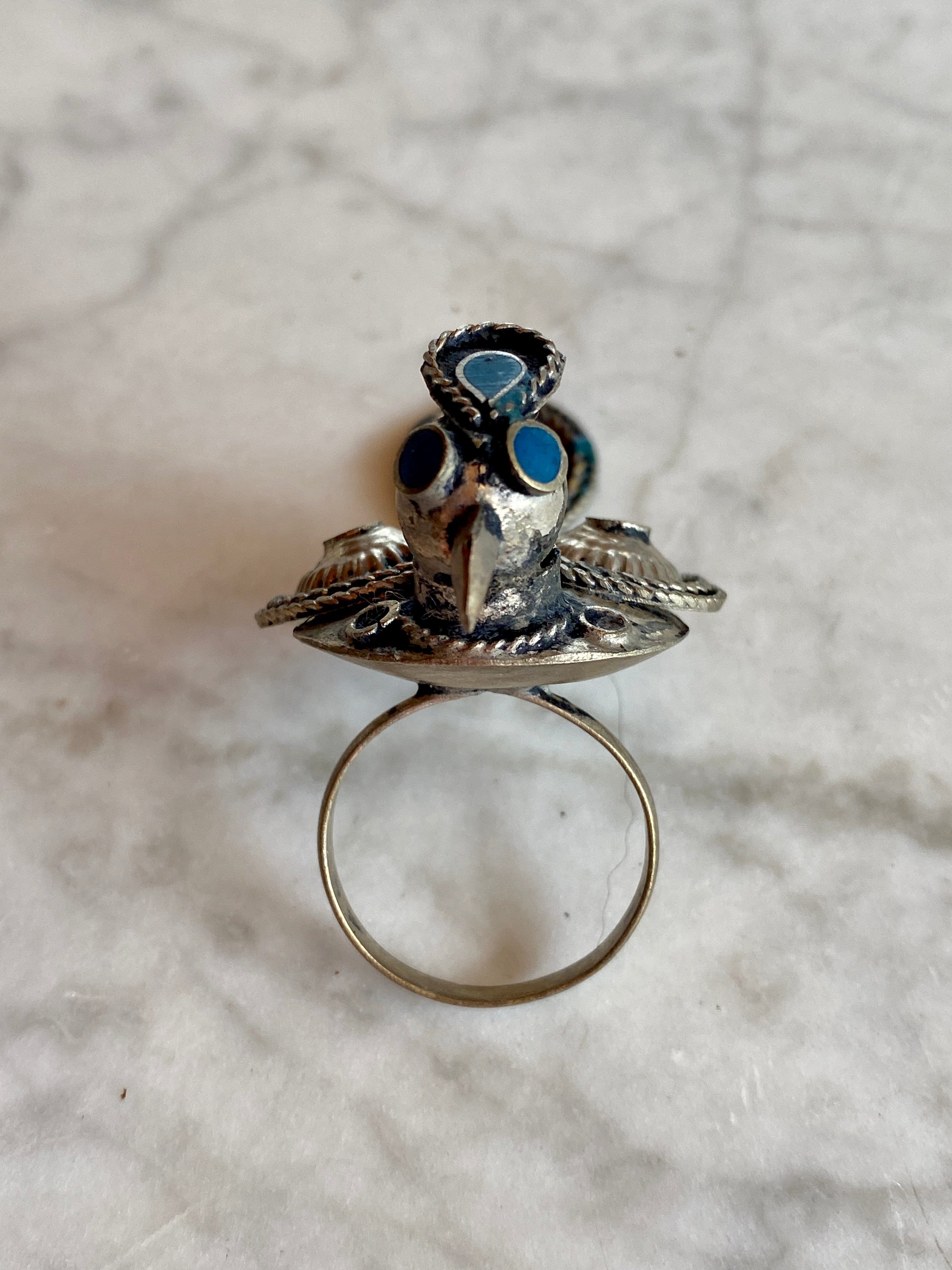 SisterGolden Rings Bird Ring