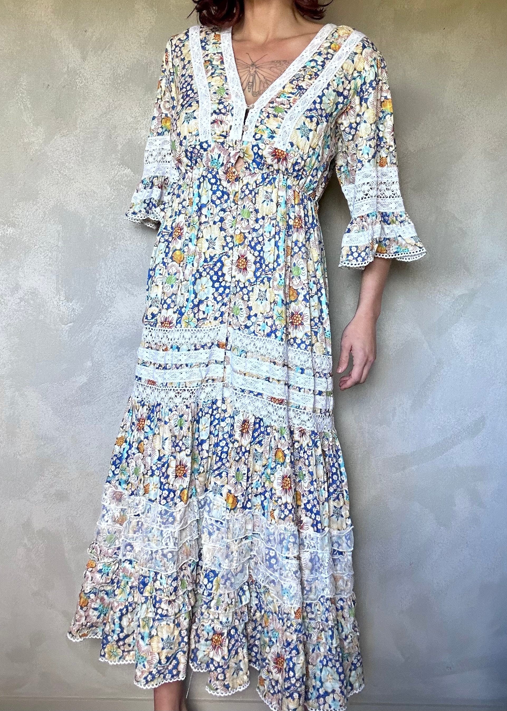 Sistergolden Sea Garden Sleeve Dress
