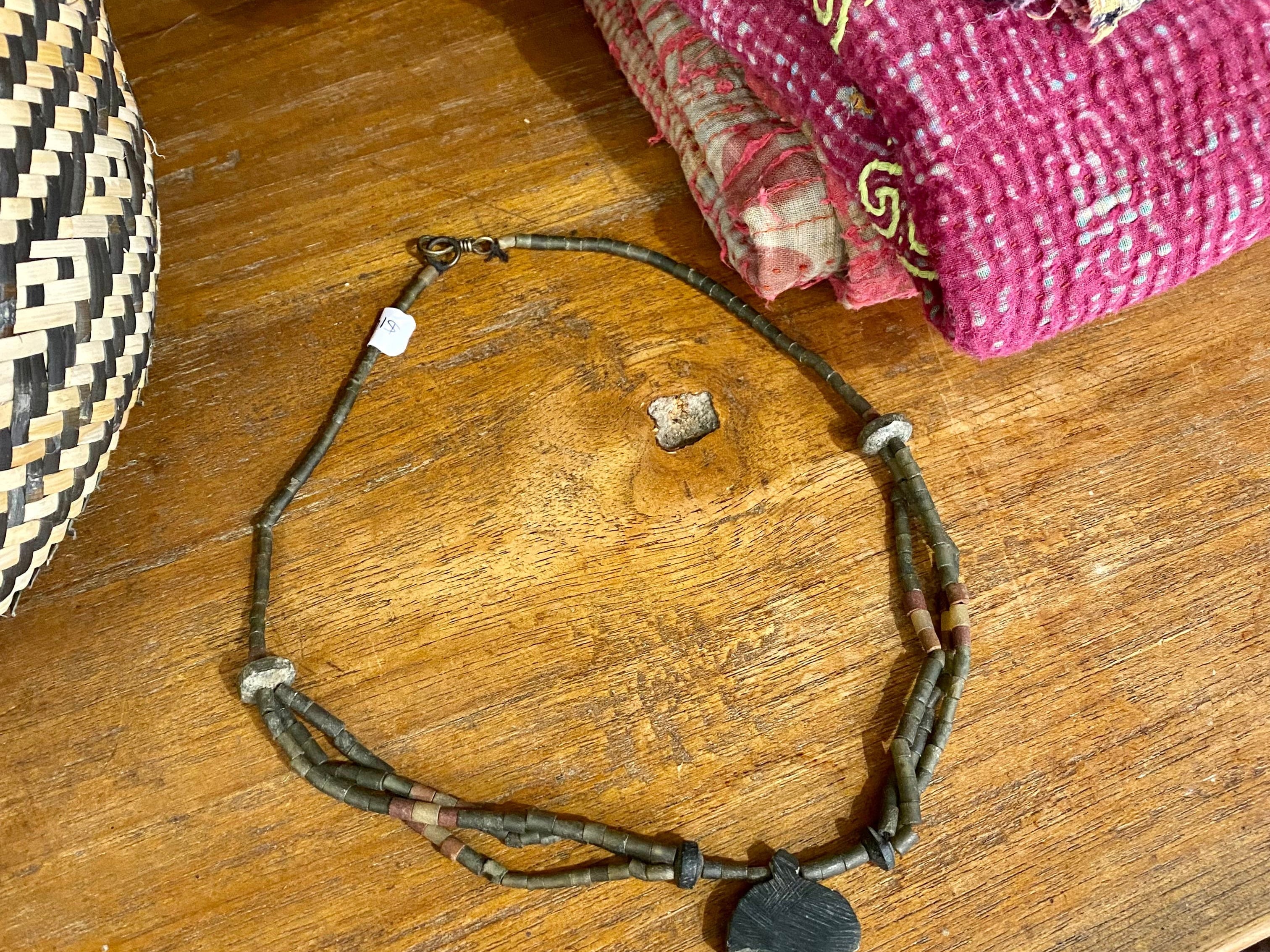 Sistergolden Stone wood Necklace