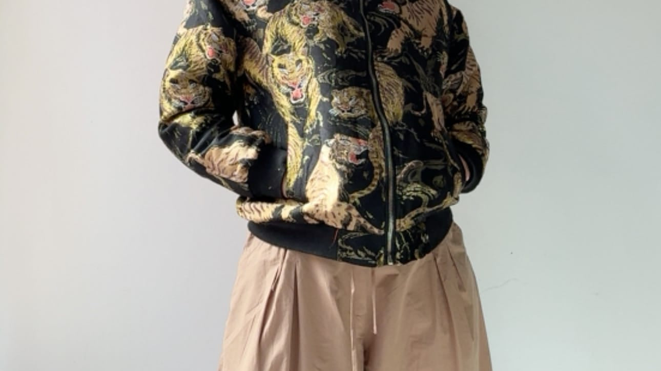 Sistergolden Sukajan Jacket Gold Tiger