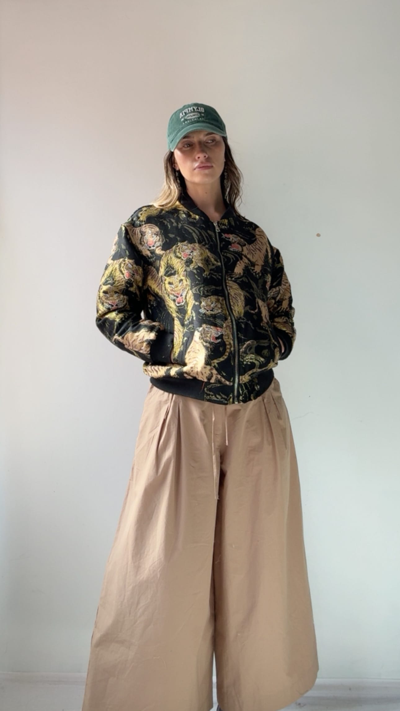 Sistergolden Sukajan Jacket Gold Tiger