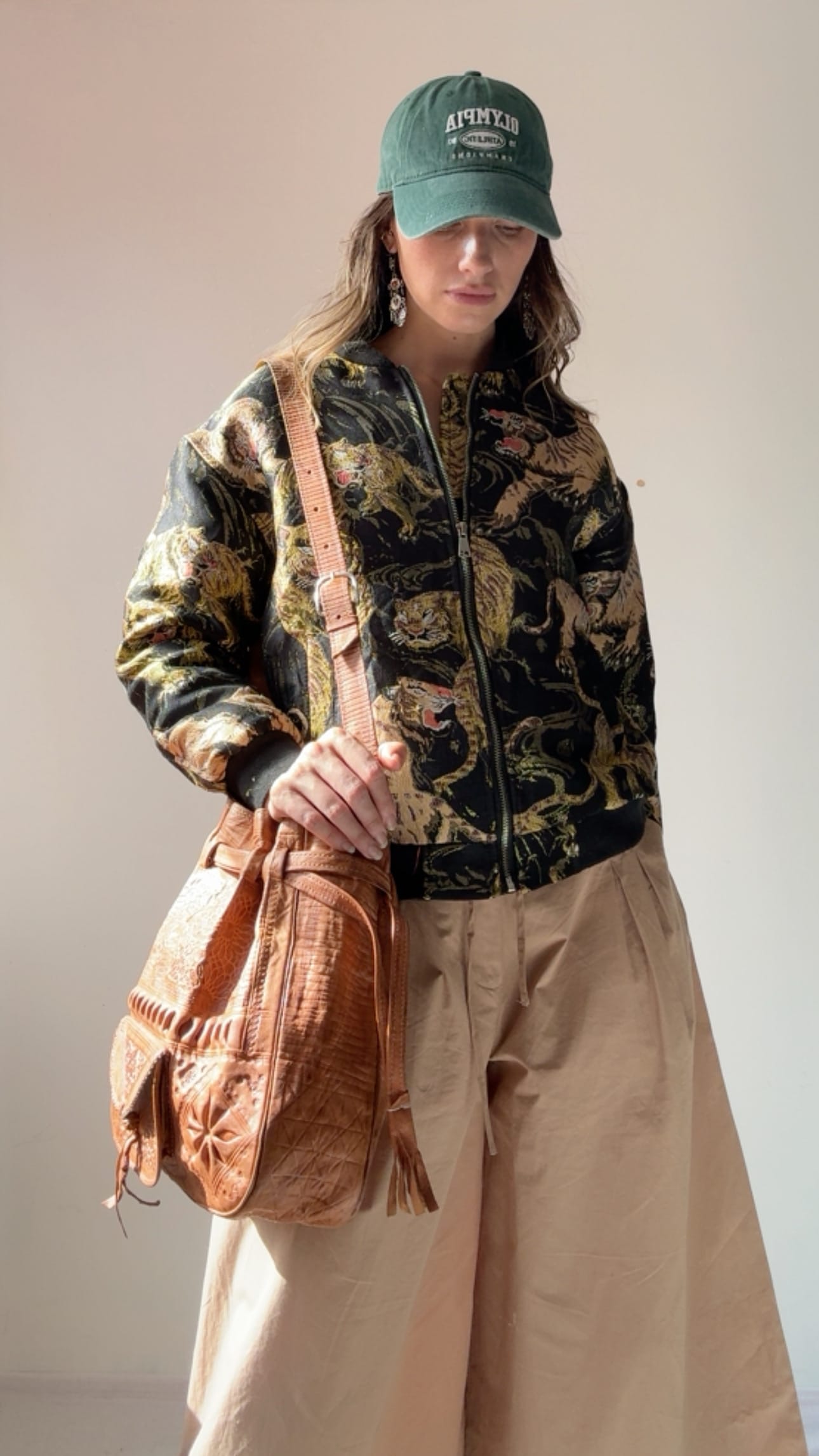 Sistergolden Sukajan Jacket Gold Tiger