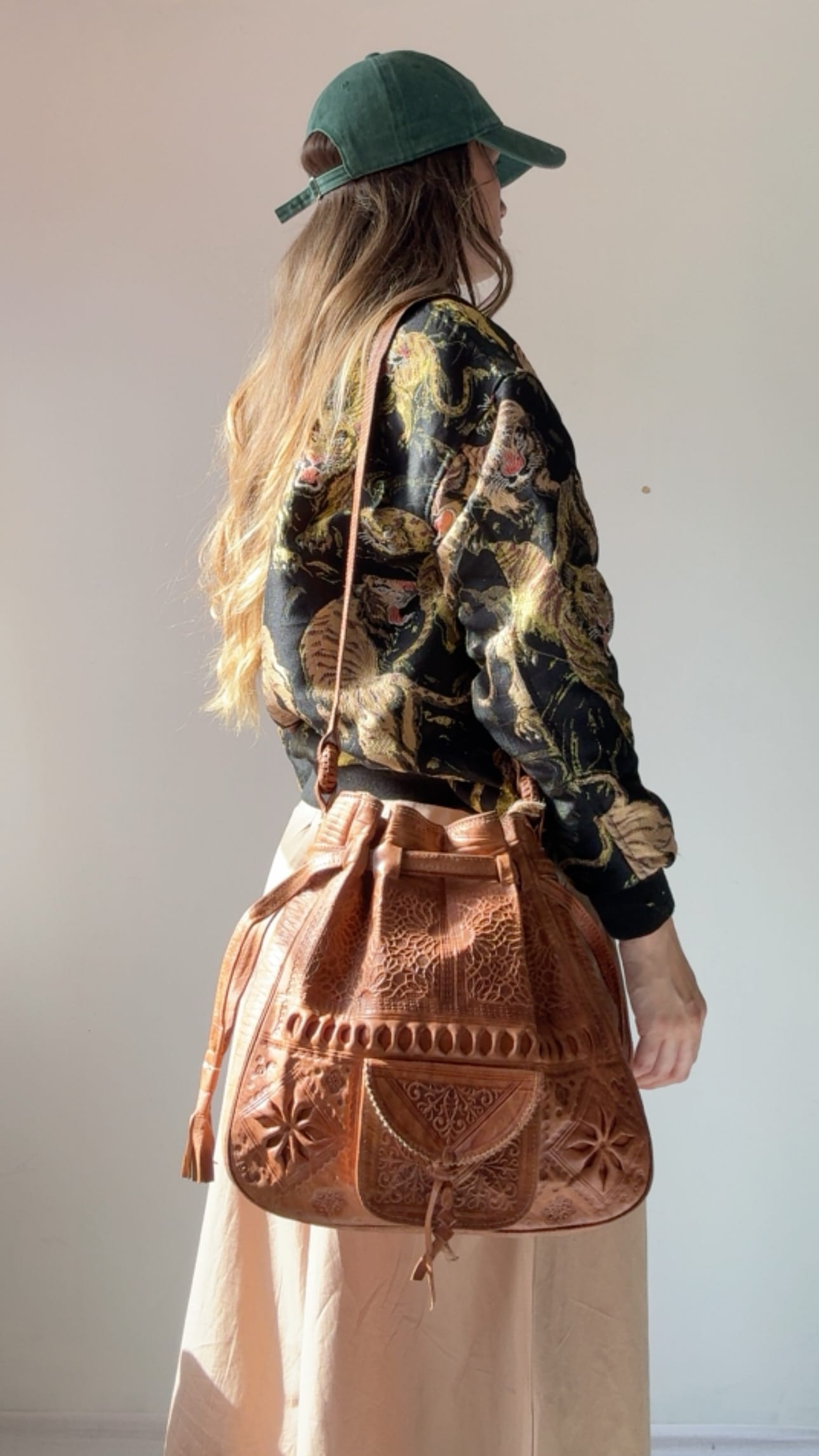 Sistergolden Sukajan Jacket Gold Tiger