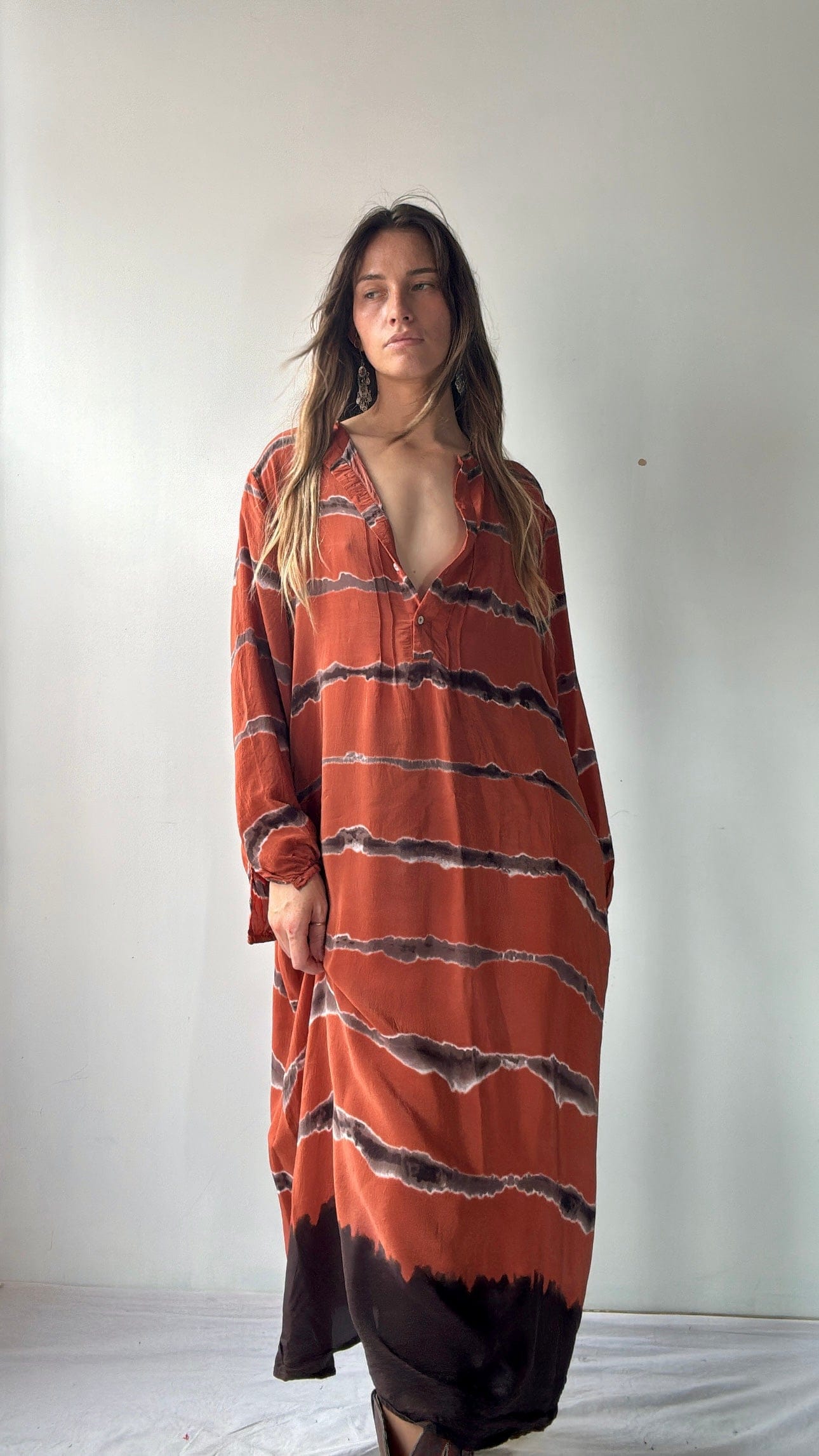 Sistergolden Tiger Shirt Dress