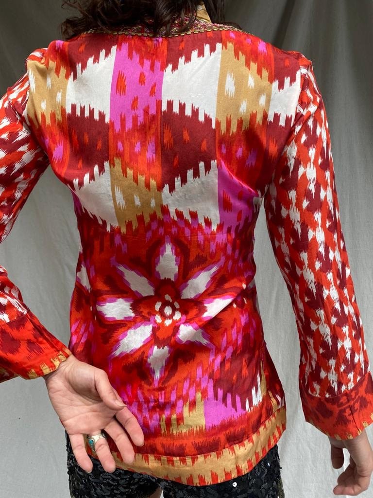 Sistergolden Top Fiesta Silk Top