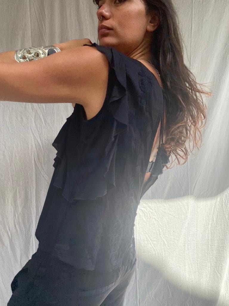 Lunar Tie Back Top, SisterGolden, Sistergolden