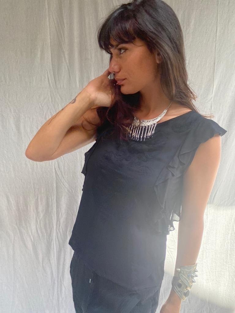 Lunar Tie Back Top, SisterGolden, Sistergolden
