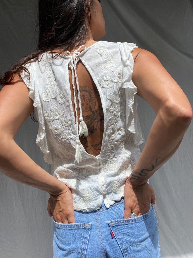 Lunar Tie Back Top, SisterGolden, Sistergolden