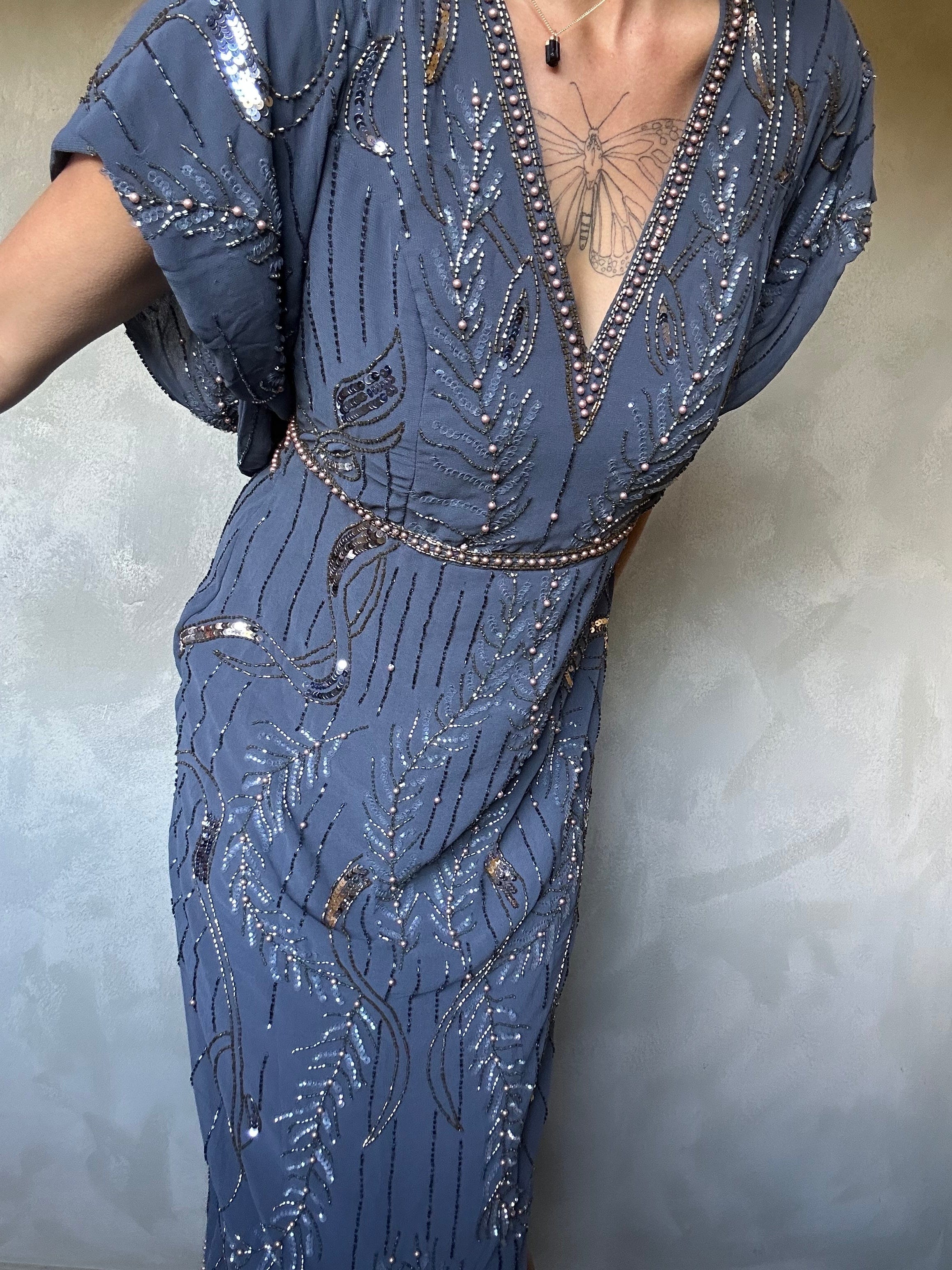 Sistergolden Twisted Fern Dress