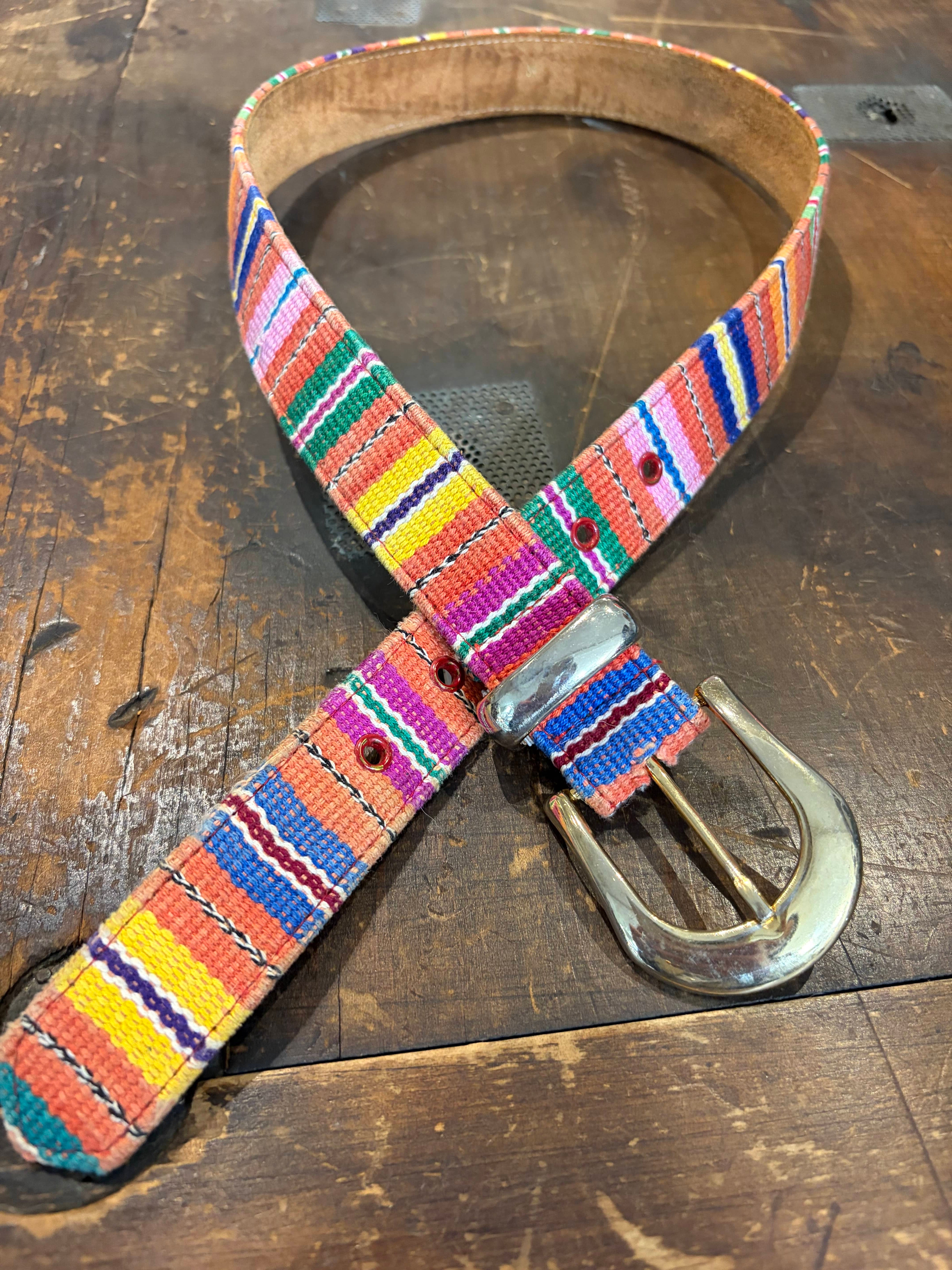 Vintage Diego Guatemalan Belt 32”, Sistergolden, Sistergolden