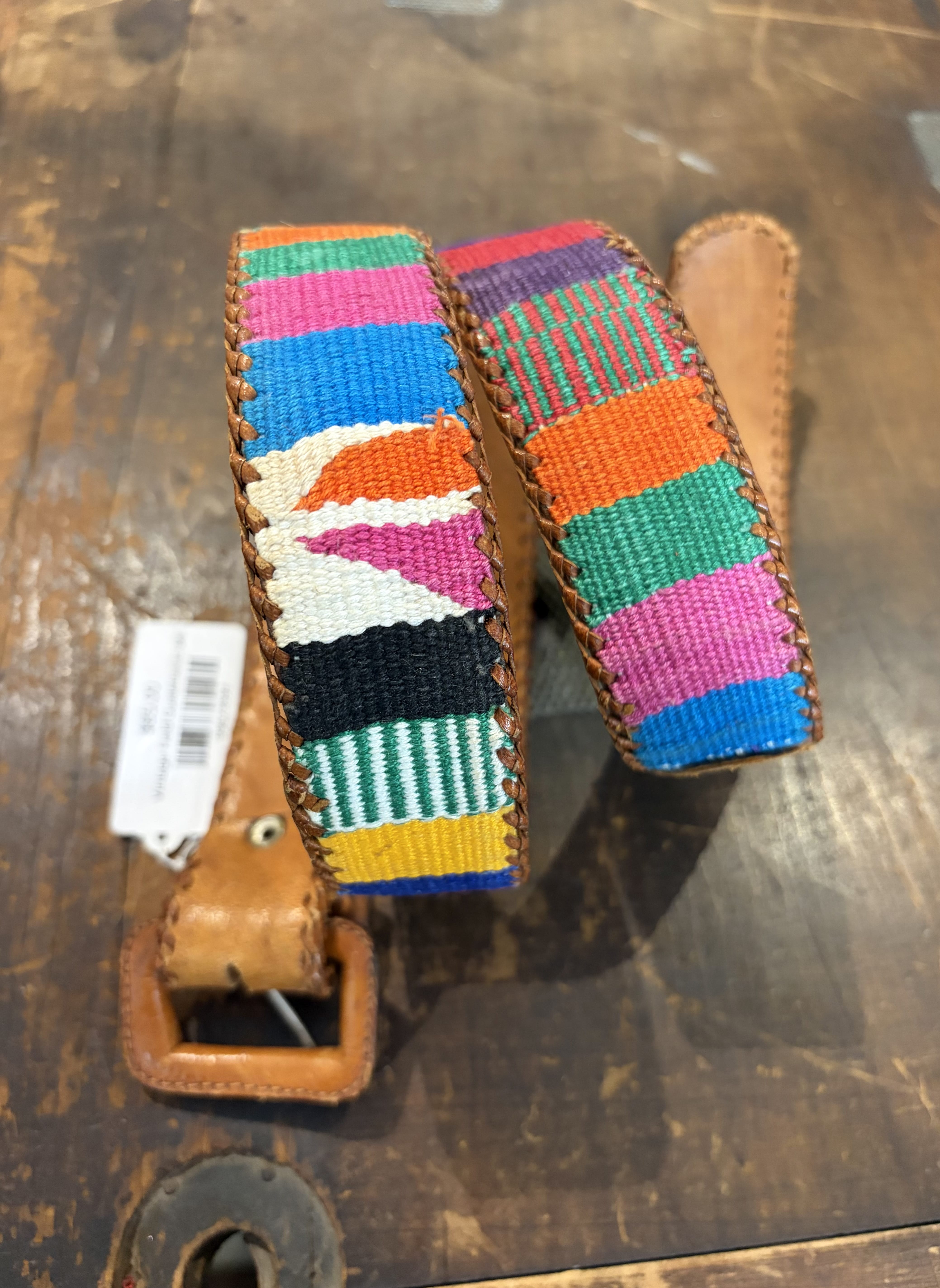 Sistergolden Vintage Field Guatemalan Belt 34.5”