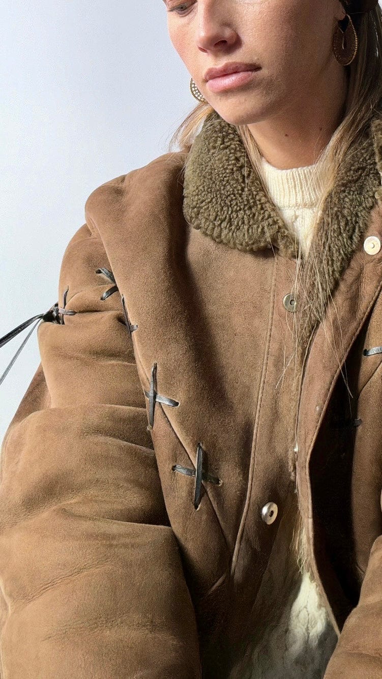 Sistergolden Vintage Marilyn Shearling