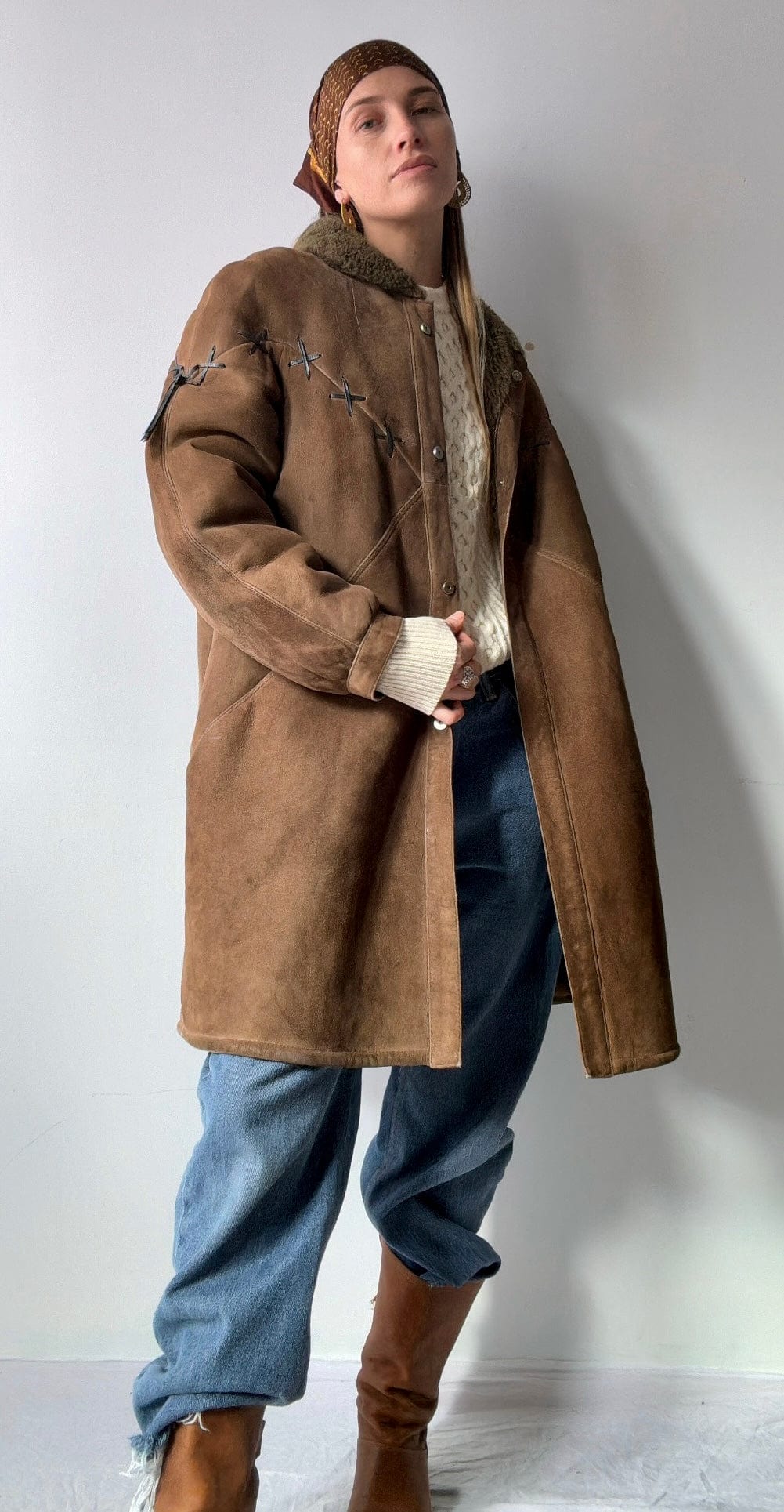 Sistergolden Vintage Marilyn Shearling