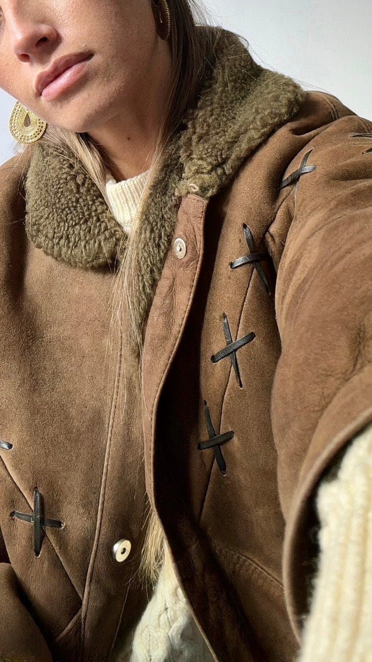 Sistergolden Vintage Marilyn Shearling